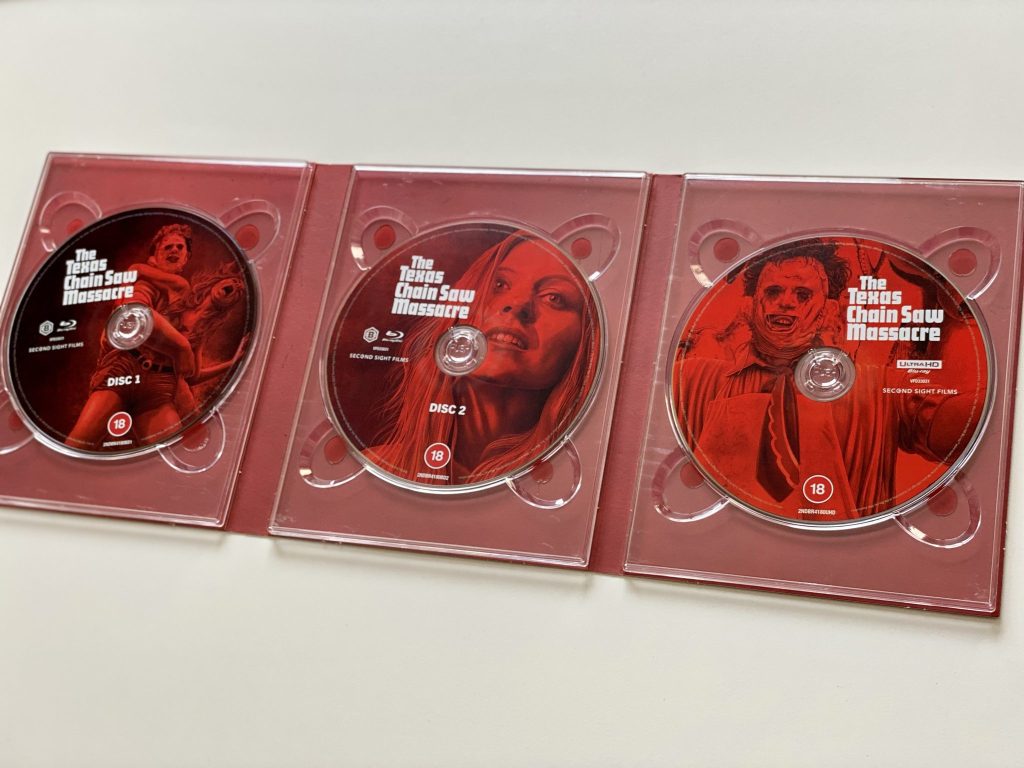 La matanza de Texas UHD Second Sight digipack con discos