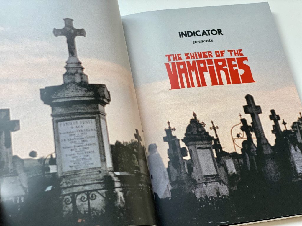 El amanecer de los vampiros (The Shiver of the Vampires), 4K Indicator