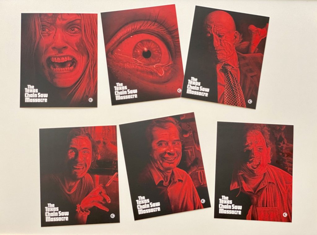 La matanza de Texas UHD Second Sight set postales