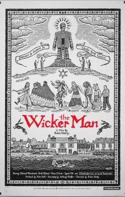 Póster de The Wicker Man, dirigida por Robin Hardy