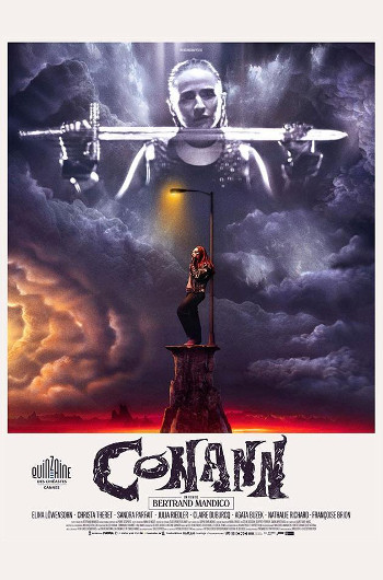 Póster de She is Conann, dirigida por Bertrand Mandico