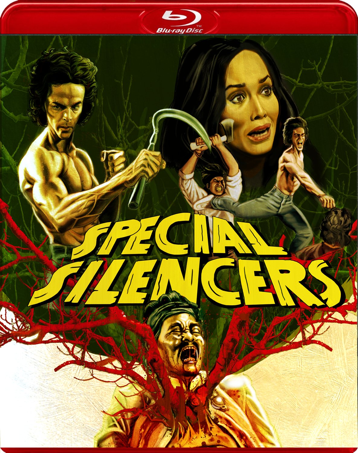 Portada del Blu-ray de Special Silencers, dirigida por Arizal