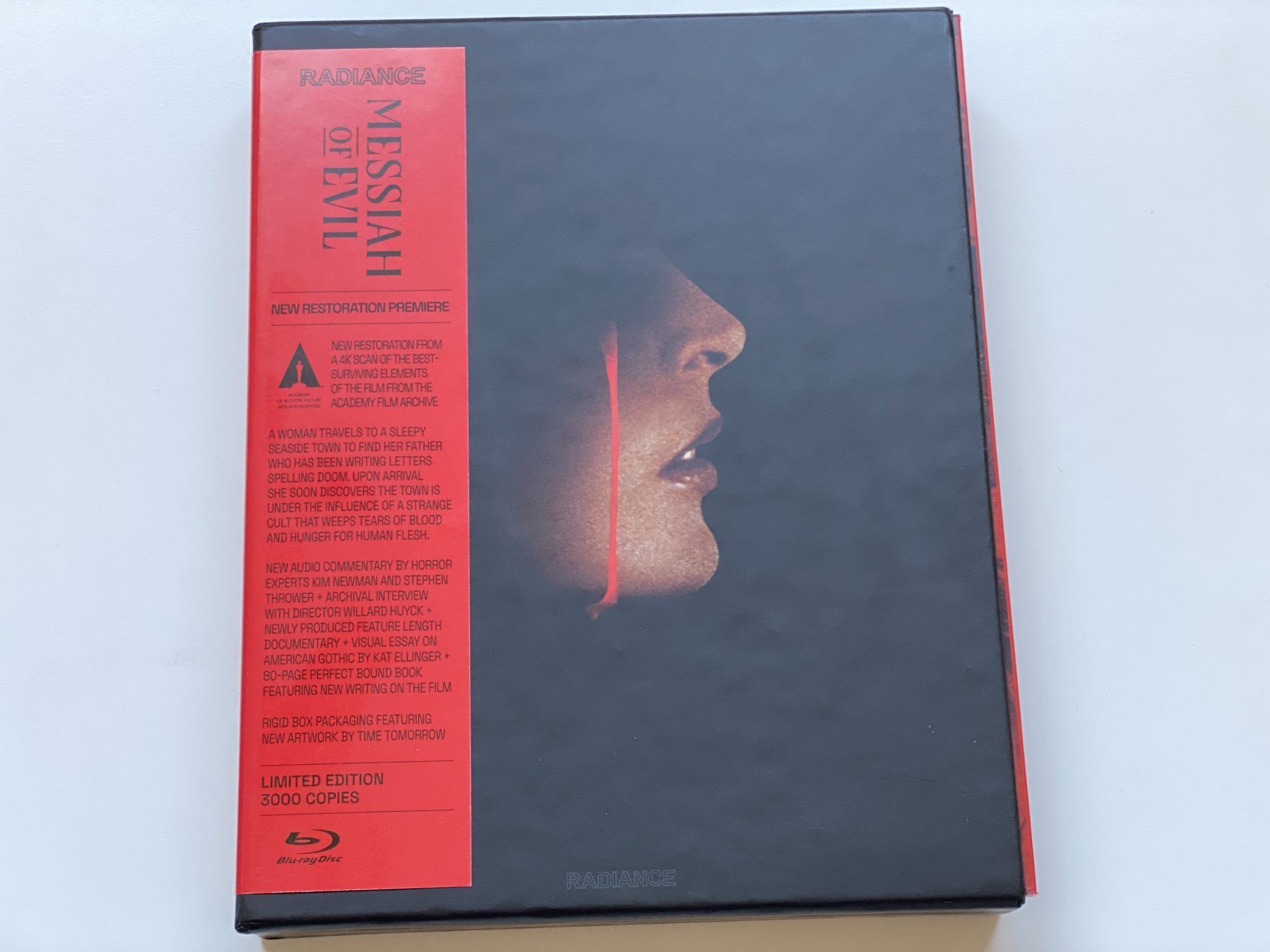 Messiah of Evil Limited Edition Boxf front with obi