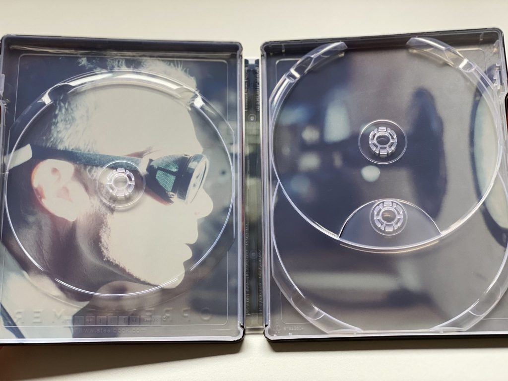 Oppenheimer steelbook interior sin discos