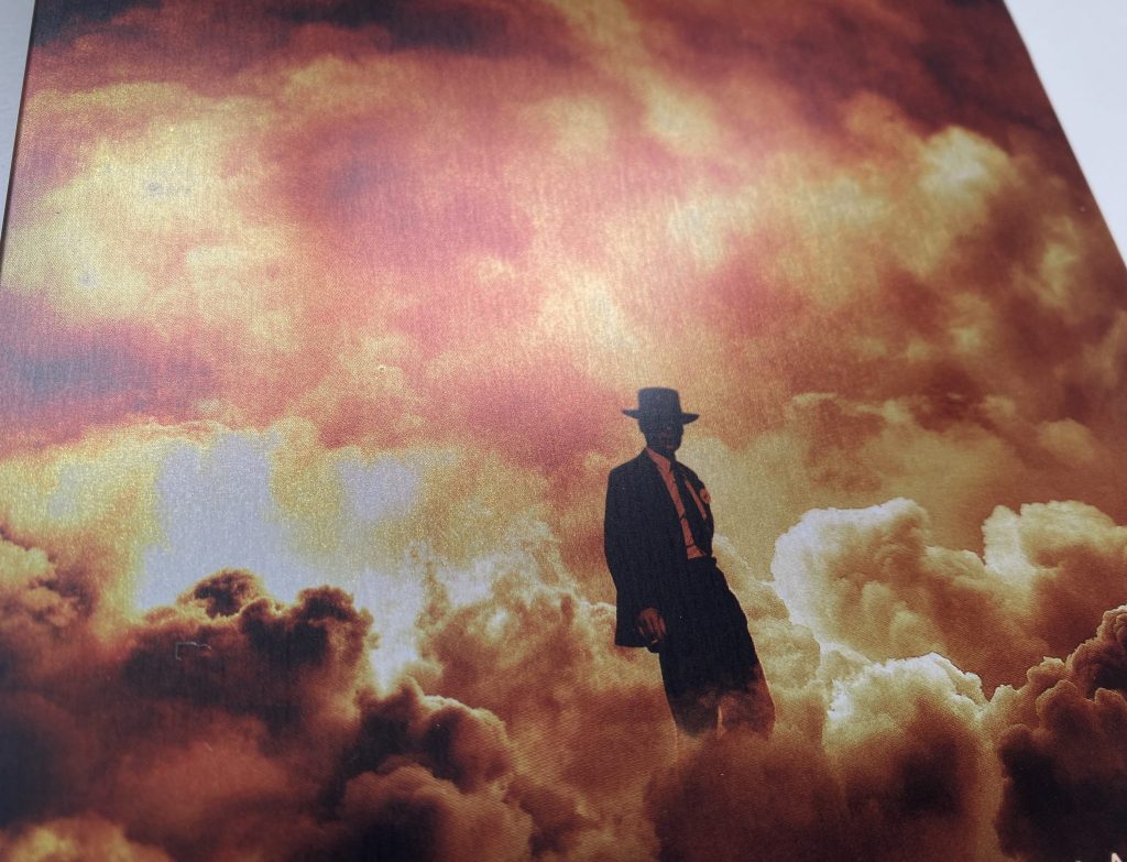 Oppenheimer steelbook detalle frontal