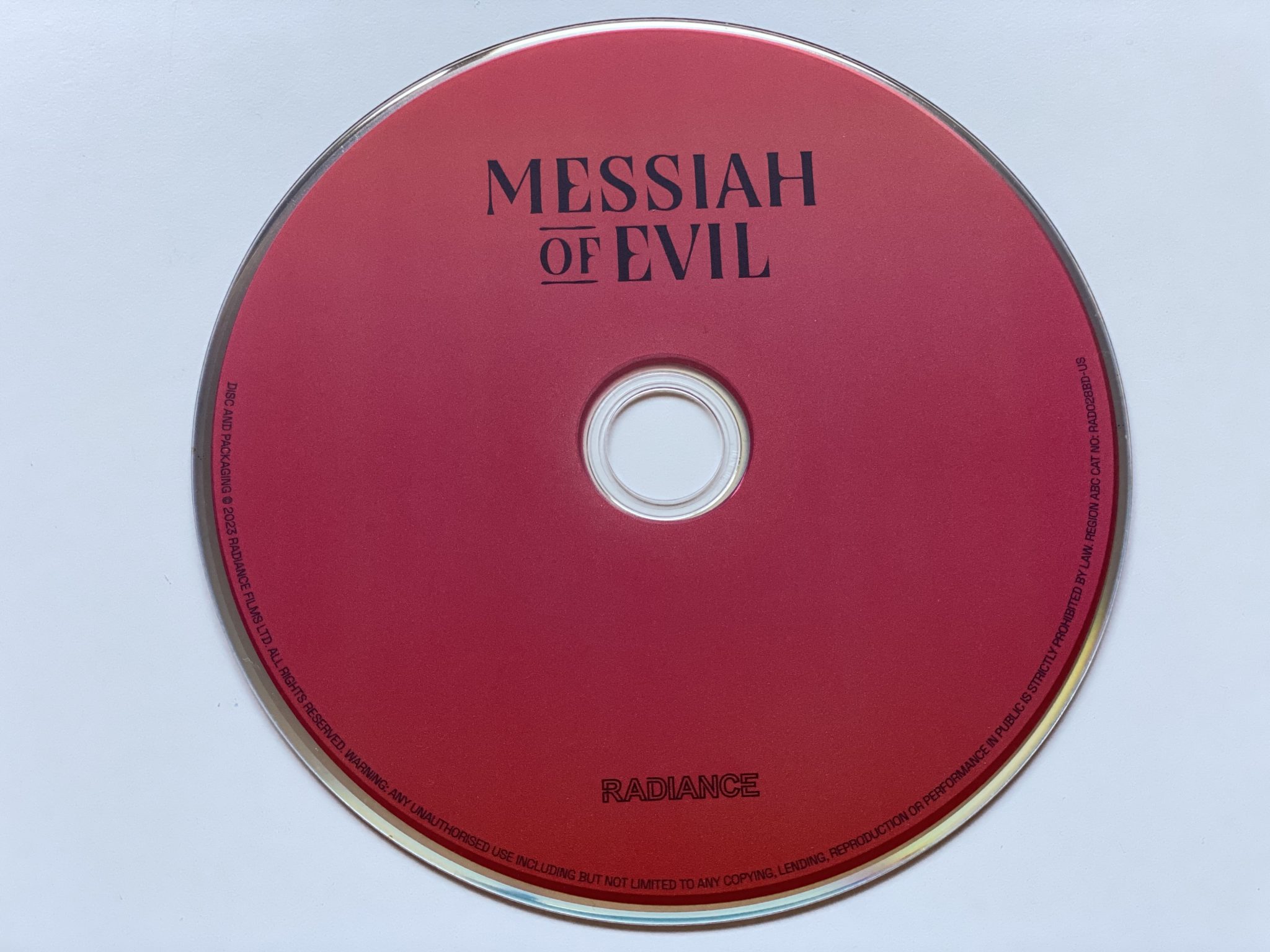 Messiah of Evil Limited Edition box Blu-ray disc
