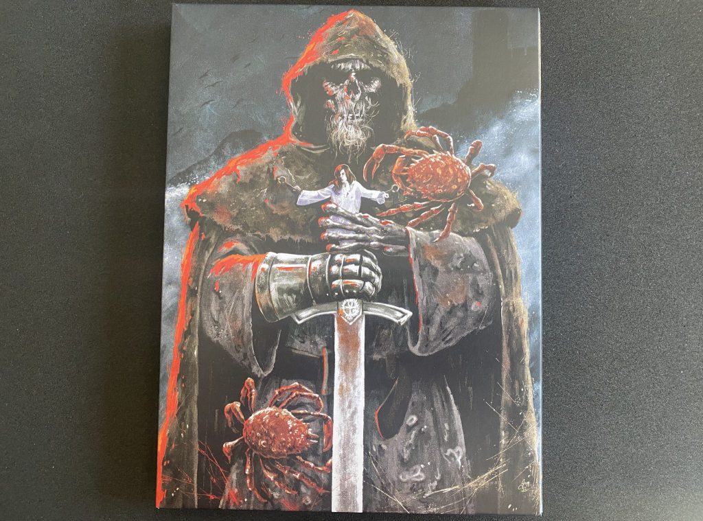 Portada del digipack de La noche de las gaviotas 4K