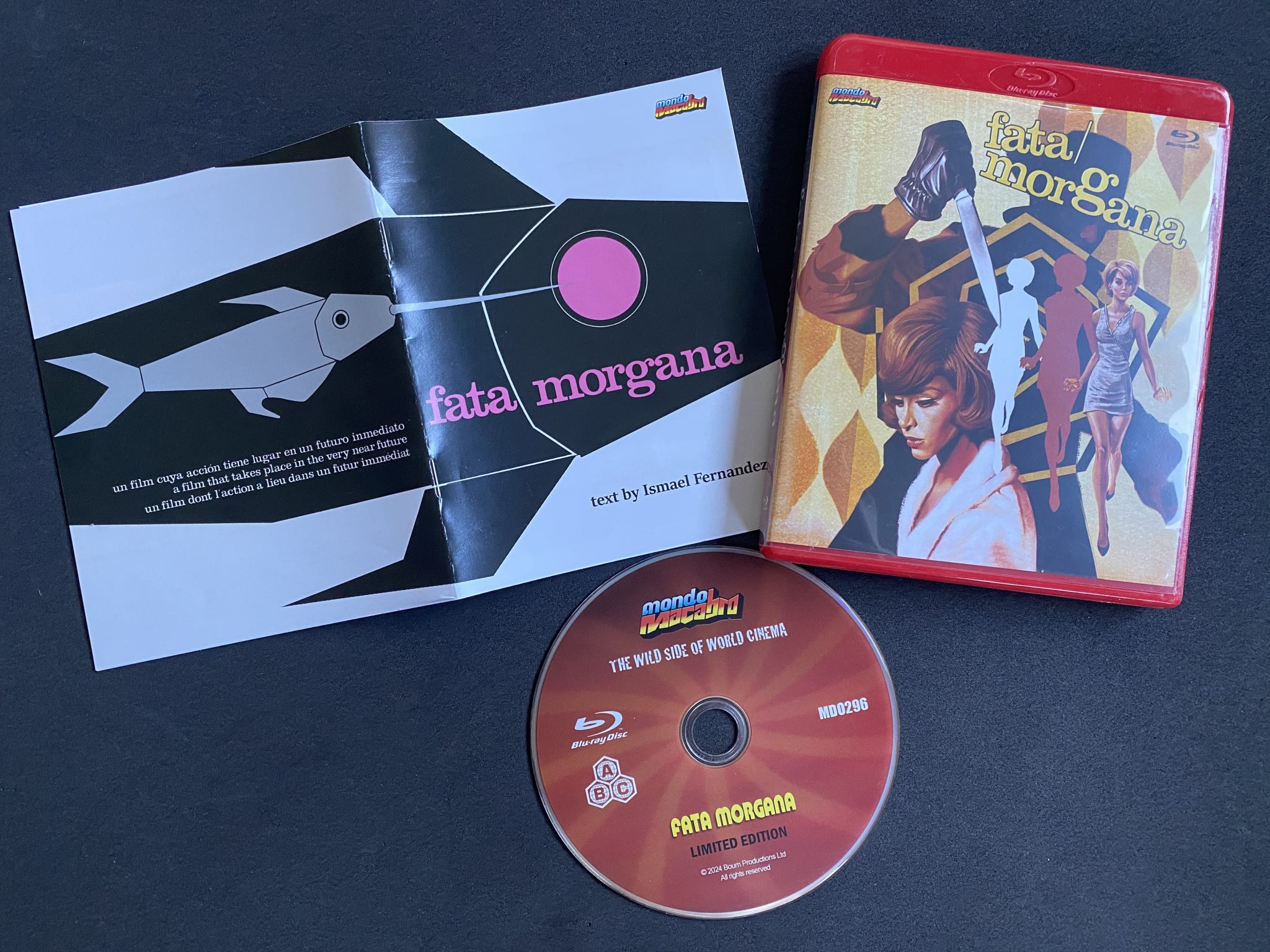 Conjunto de Fata Morgana, en Blu-ray por Mondo Macabro