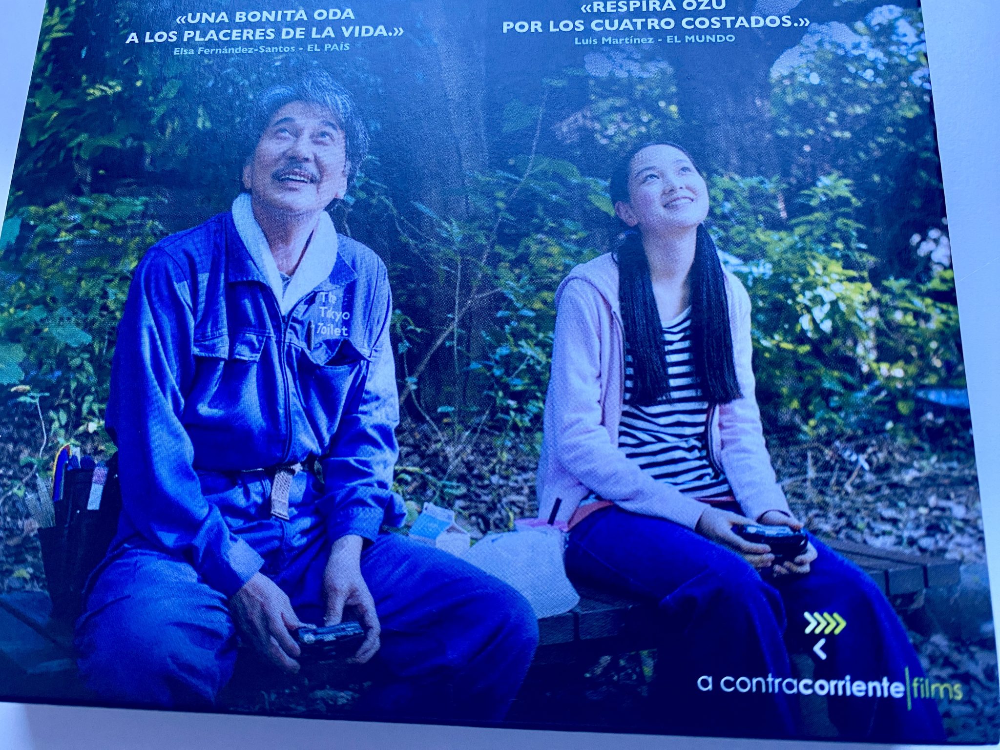 Perfect Days Blu-ray detalle portada funda