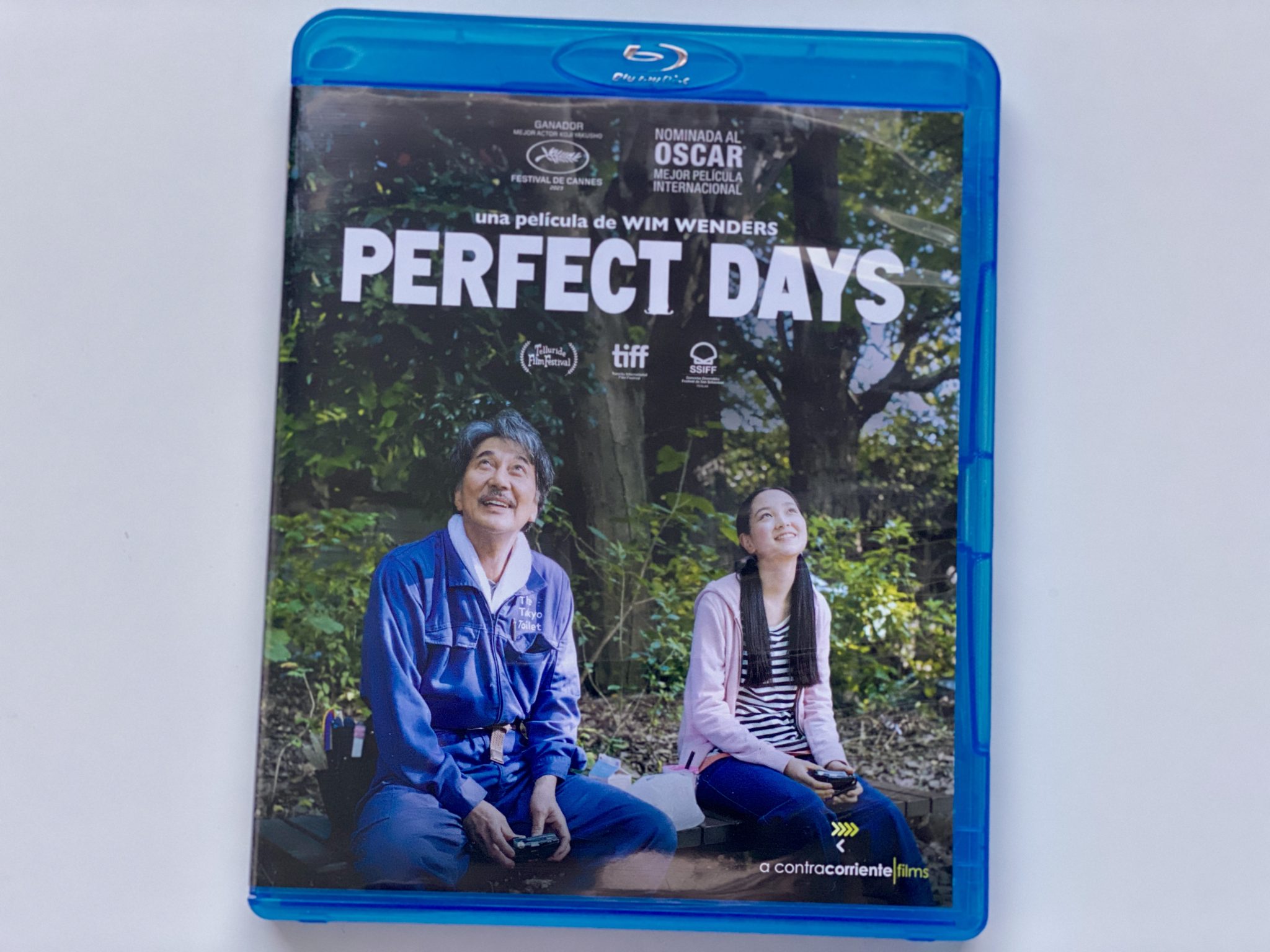 Perfect Days Blu-ray portada amaray