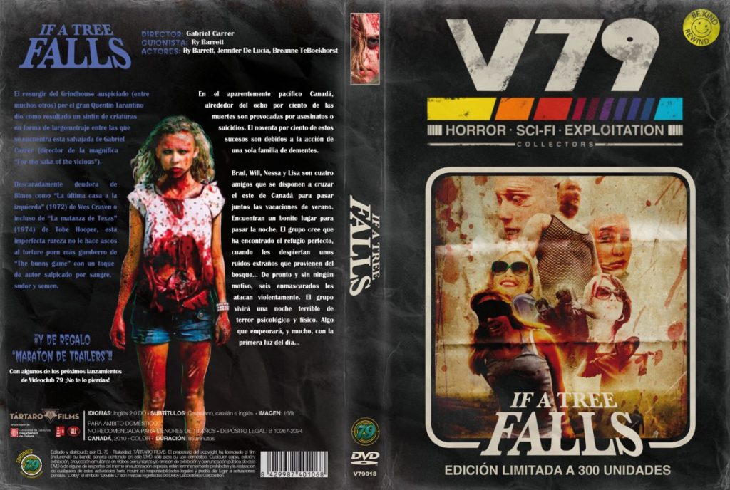 Portada del DVD de If a Tree Falls, editada por El setanta-nou