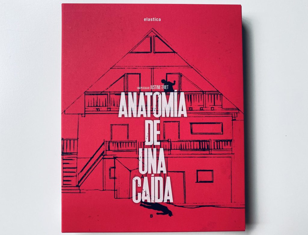 Blu-ray Anatomía de una caída portada digipack