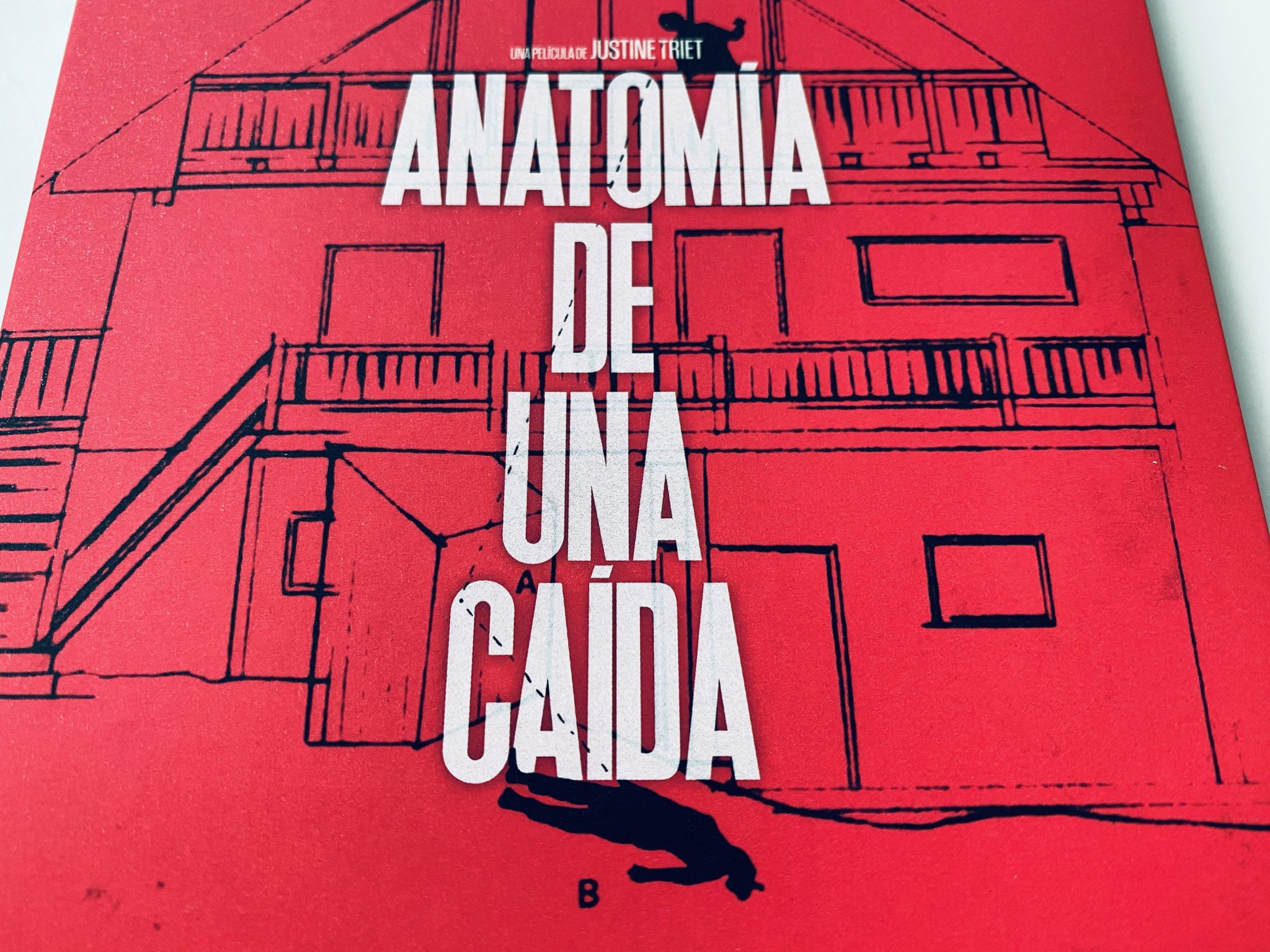 Blu-ray Anatomía de una caída detalle portada digipack