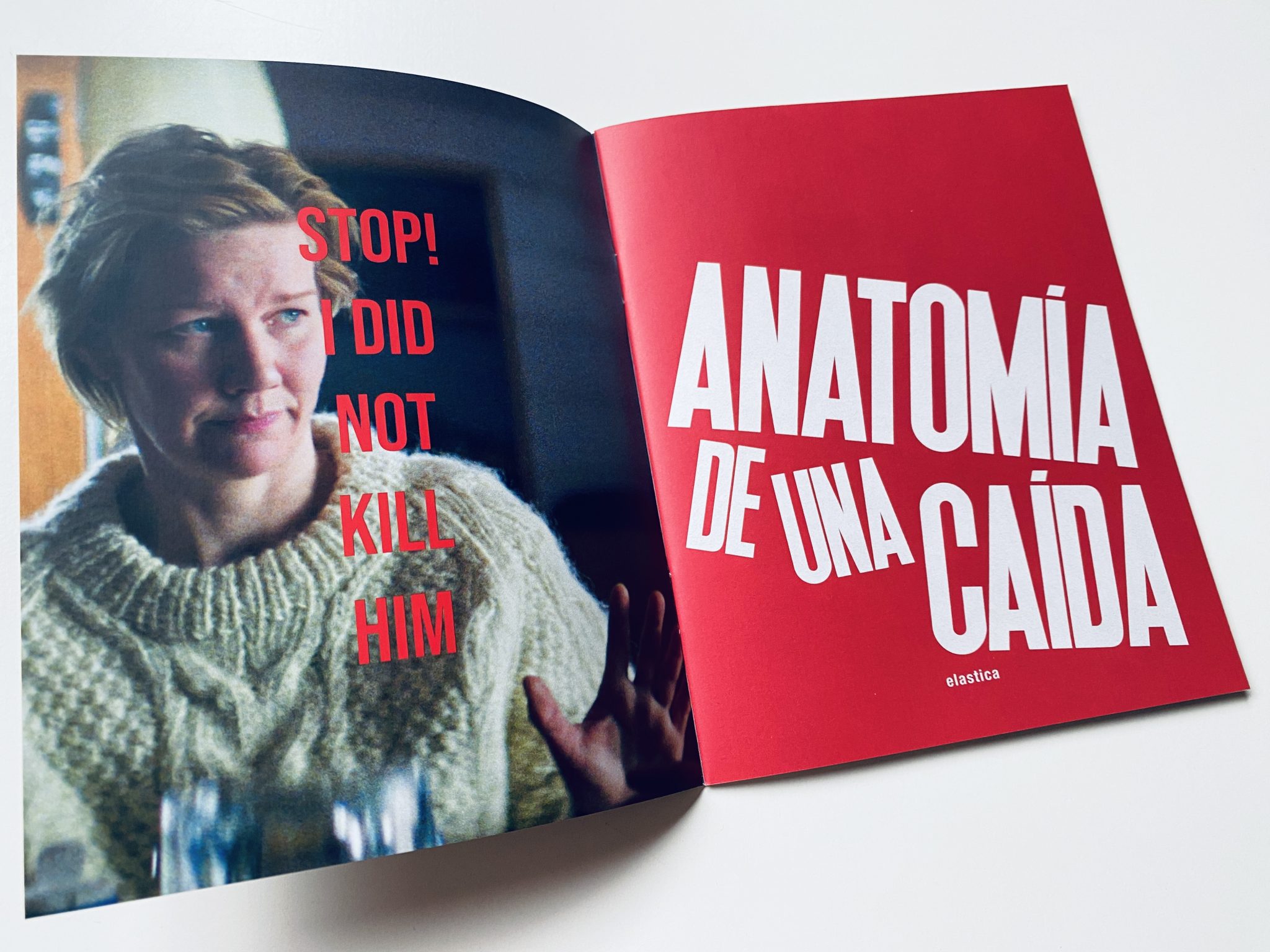 Blu-ray Anatomía de una caída páginas interiores libreto