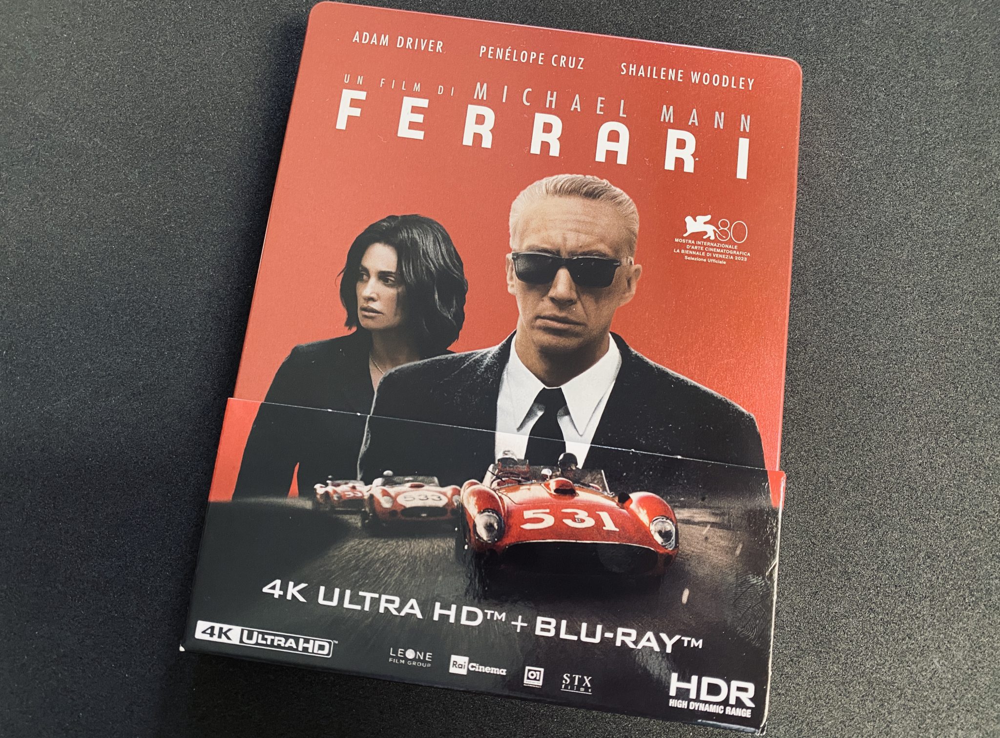 Ferrari steelbook 4K con J-card