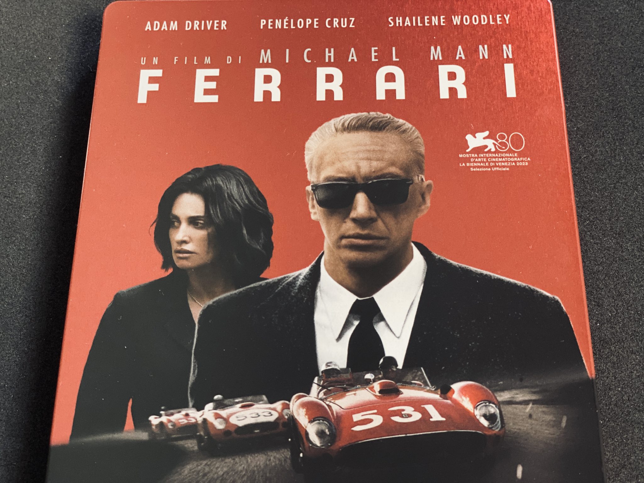Ferrari steelbook 4K portada detalle