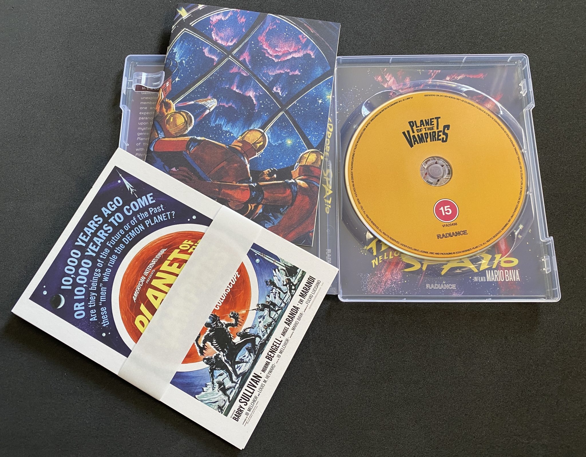 Planet of the Vampires Blu-ray scanavo contenidos