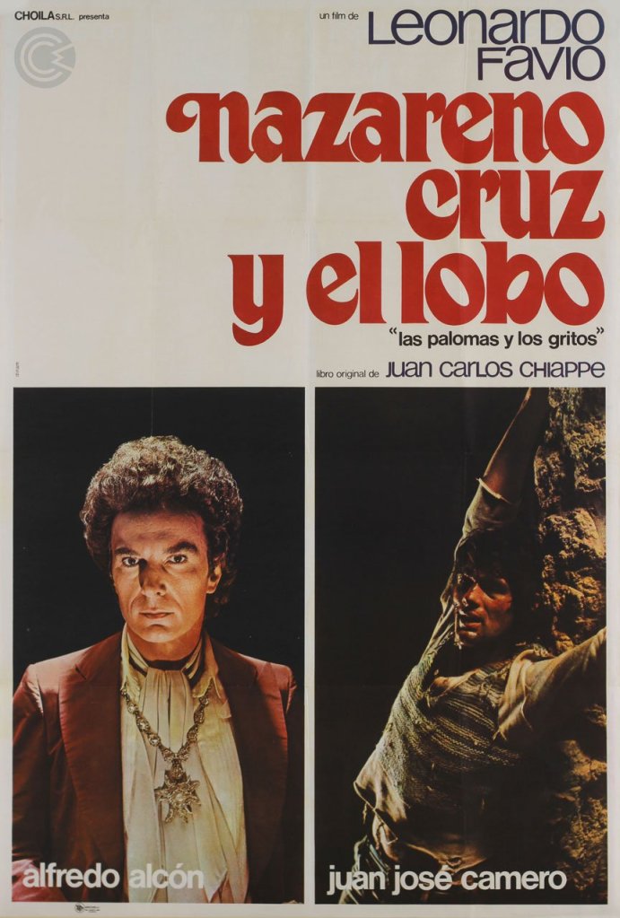 Póster alternativo de Cartel Nazareno cruz y el lobo, dirigida por Leonardo Flavio