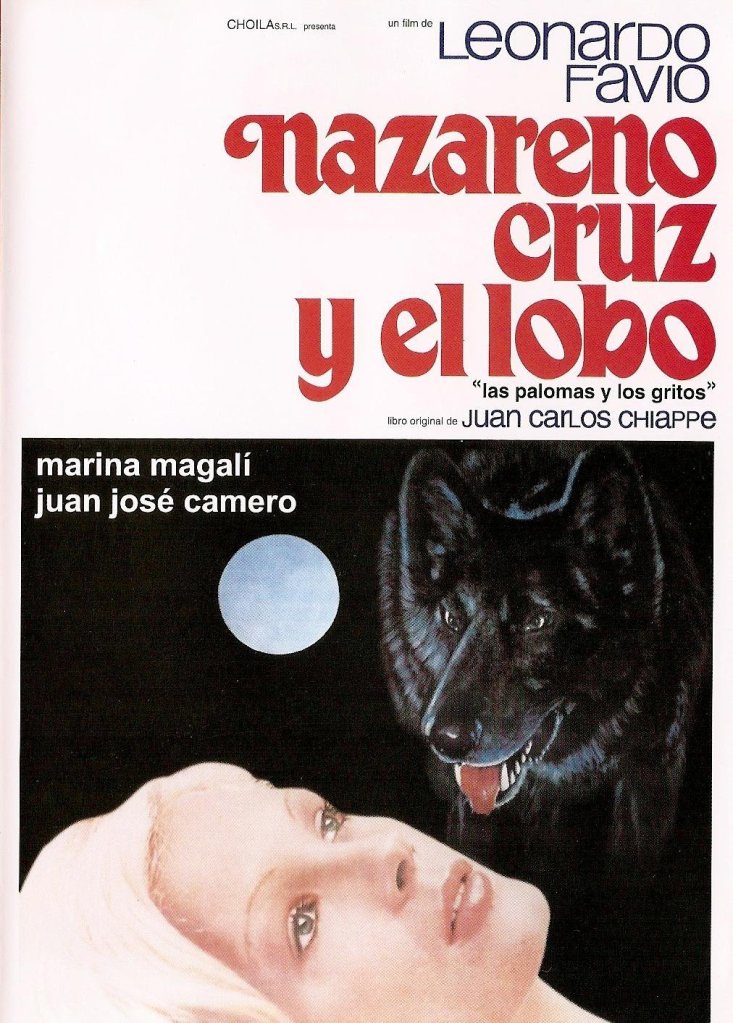 Póster de Cartel Nazareno cruz y el lobo, dirigida por Leonardo Flavio