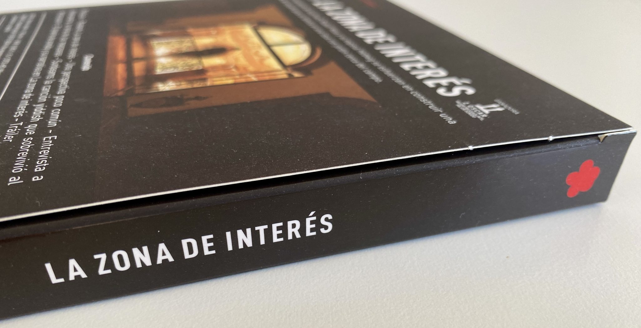 La zona de interés Blu-ray detalle lomo