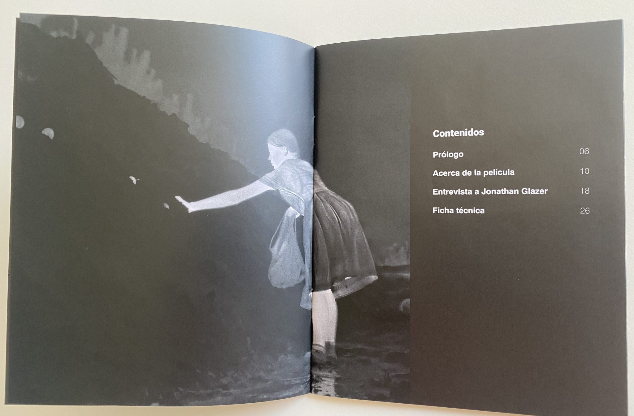 La zona de interés Blu-ray índice libreto