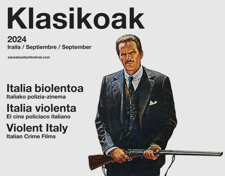 Italia violenta. El cine policiaco italiano, retrospectiva y libro editado por el Festival de San&nbsp;Sebastián