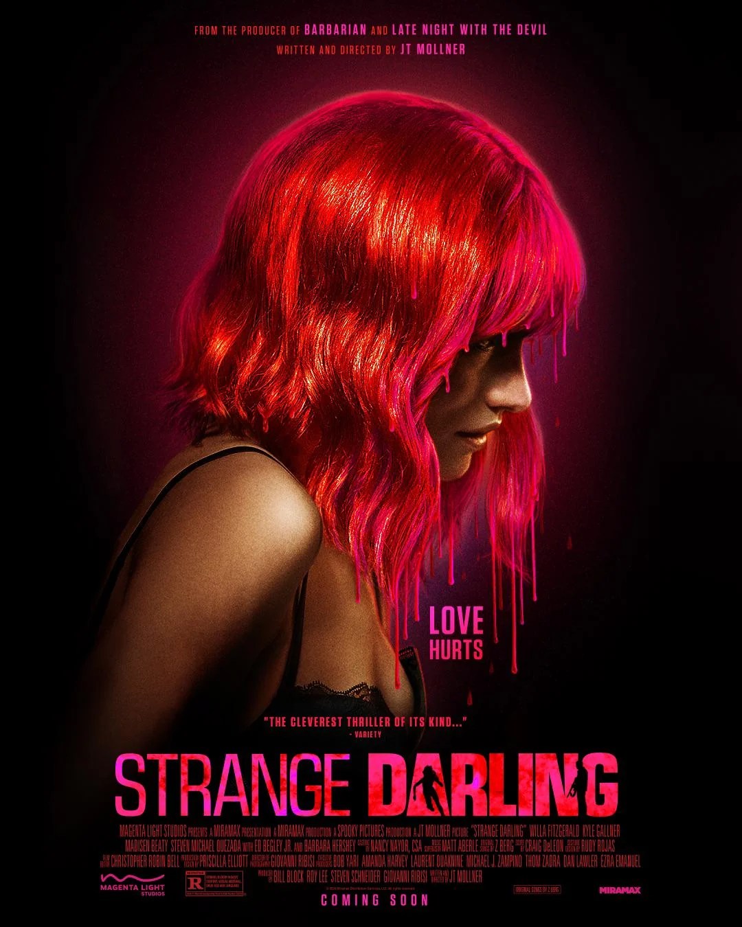 Strange Darling poster