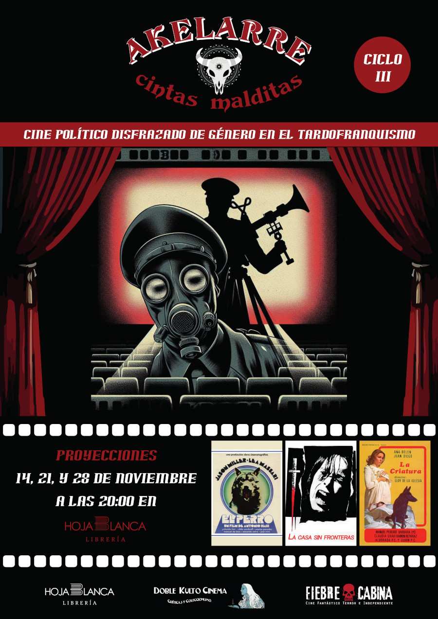 Cartel Akelarre Cine político