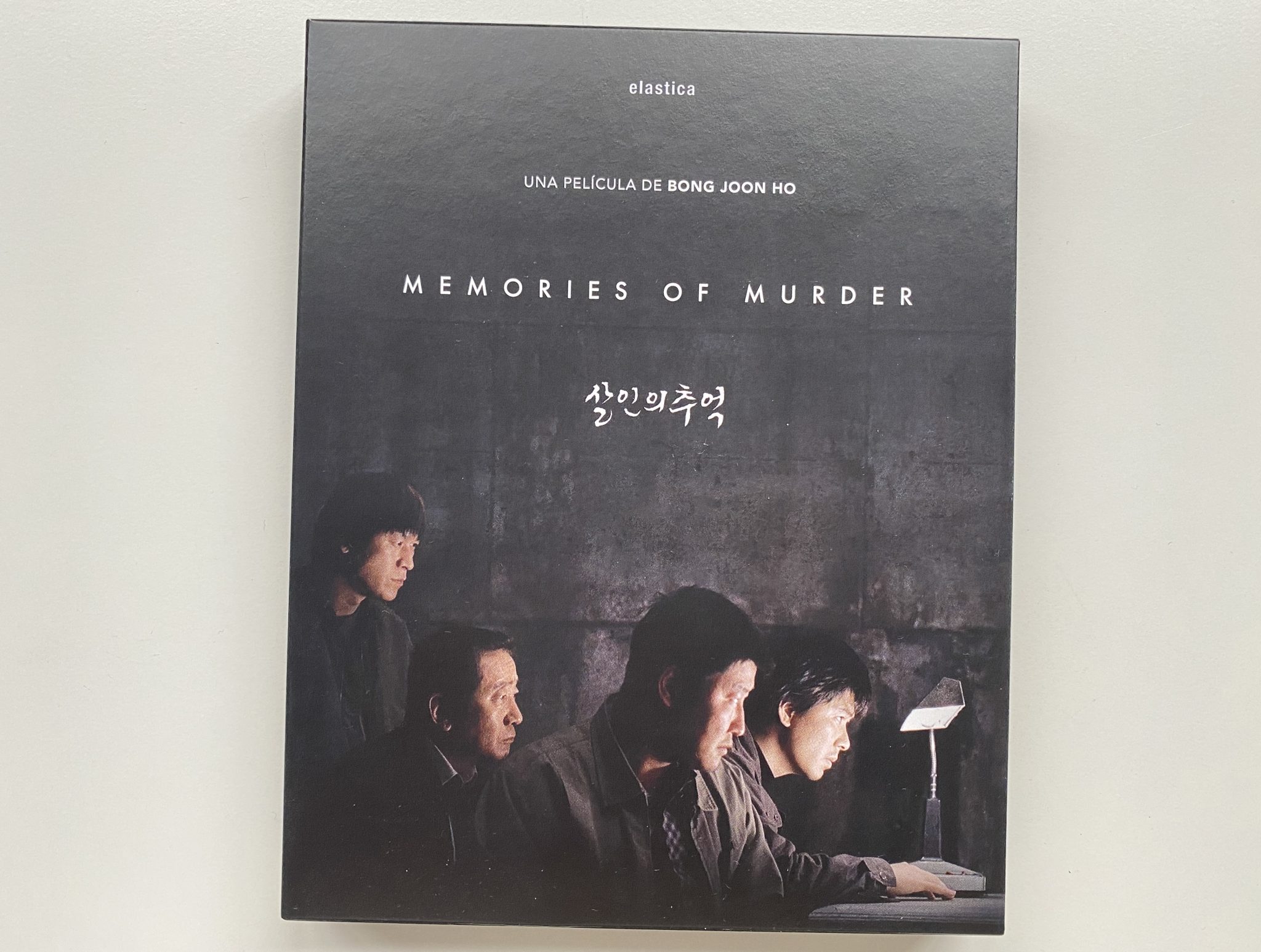 Memories of Murder Blu-ray Elastica portada 2