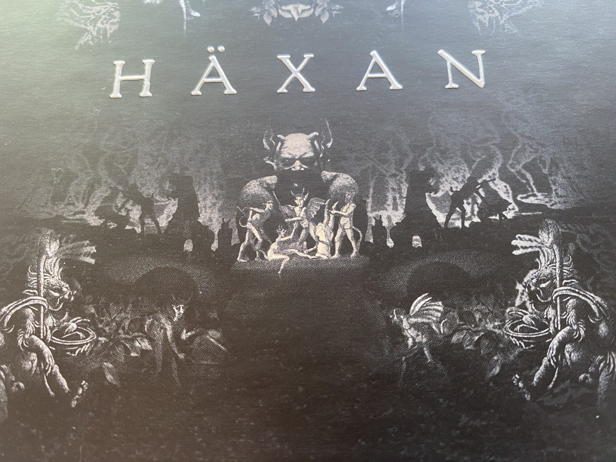 Häxan Blu-ray box set Radiance detalle letras
