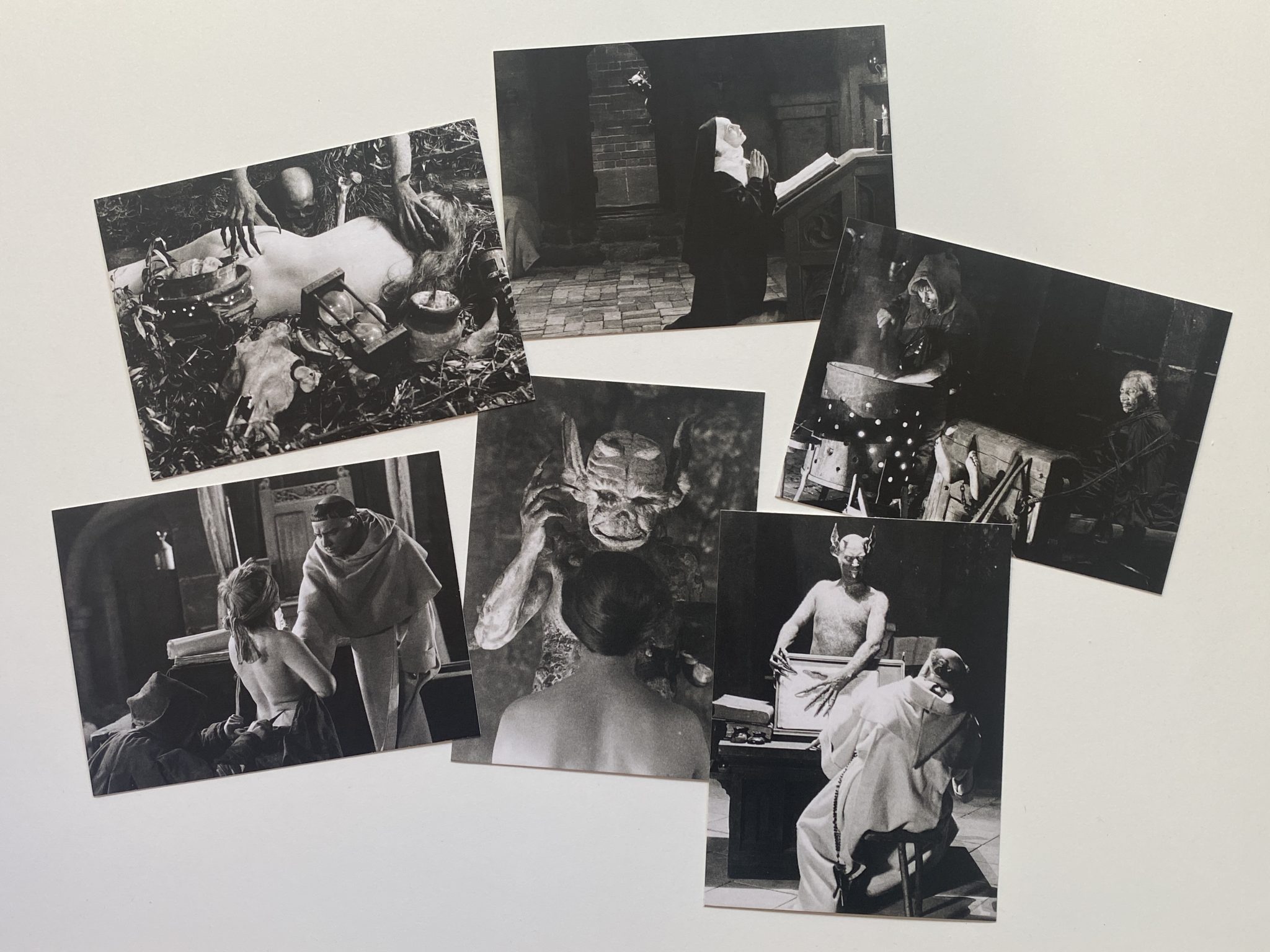 Häxan Blu-ray box set Radiance postales