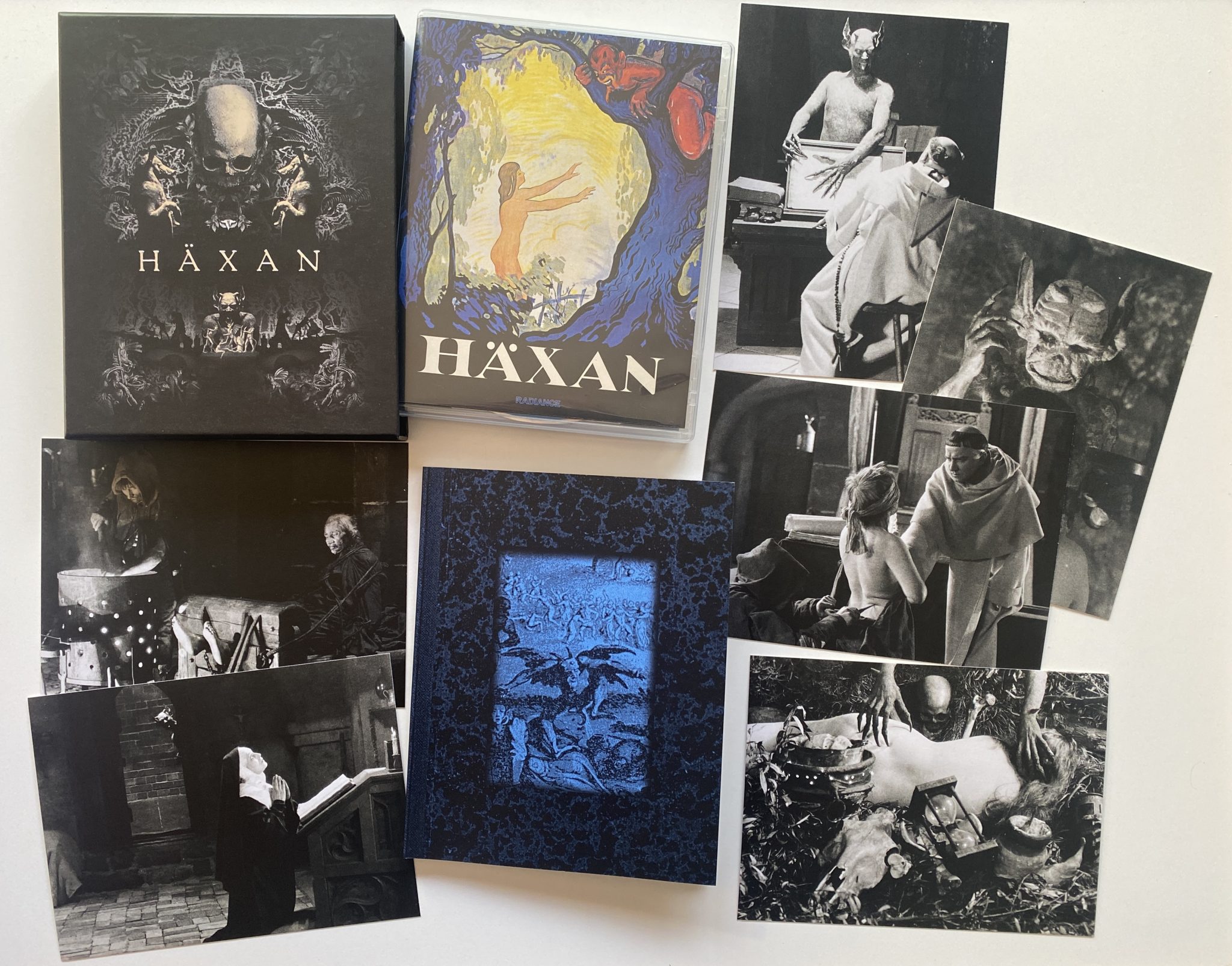 Häxan Blu-ray box set Radiance conjunto