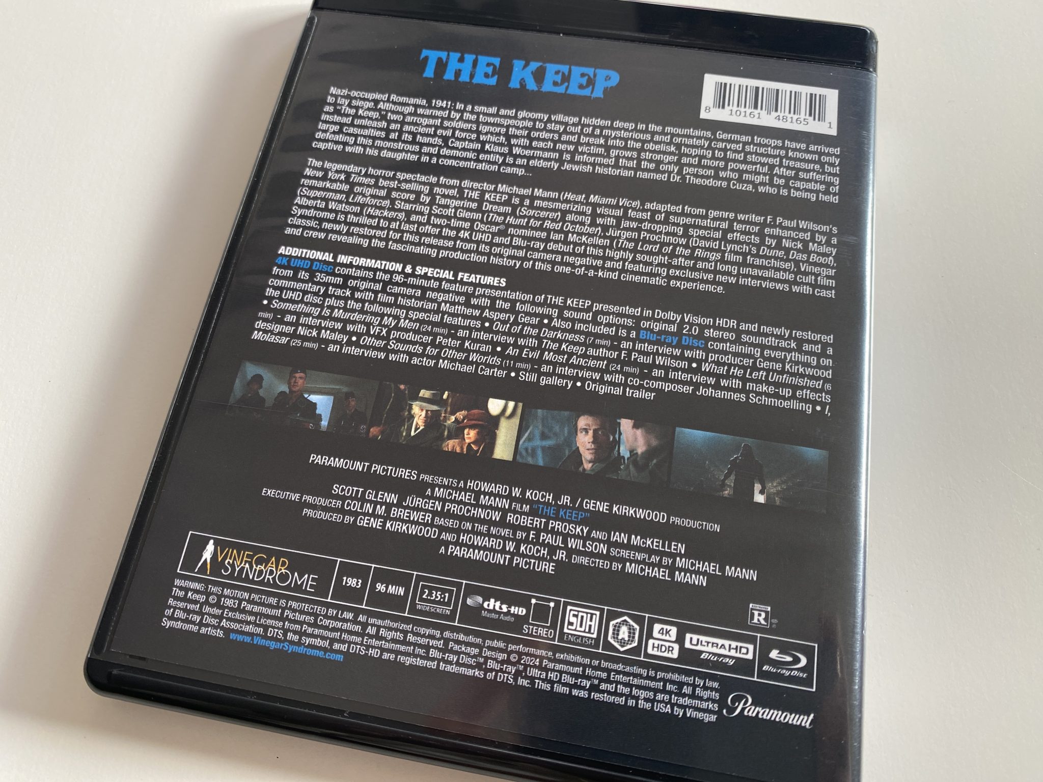The Keep 4k contraportada amaray