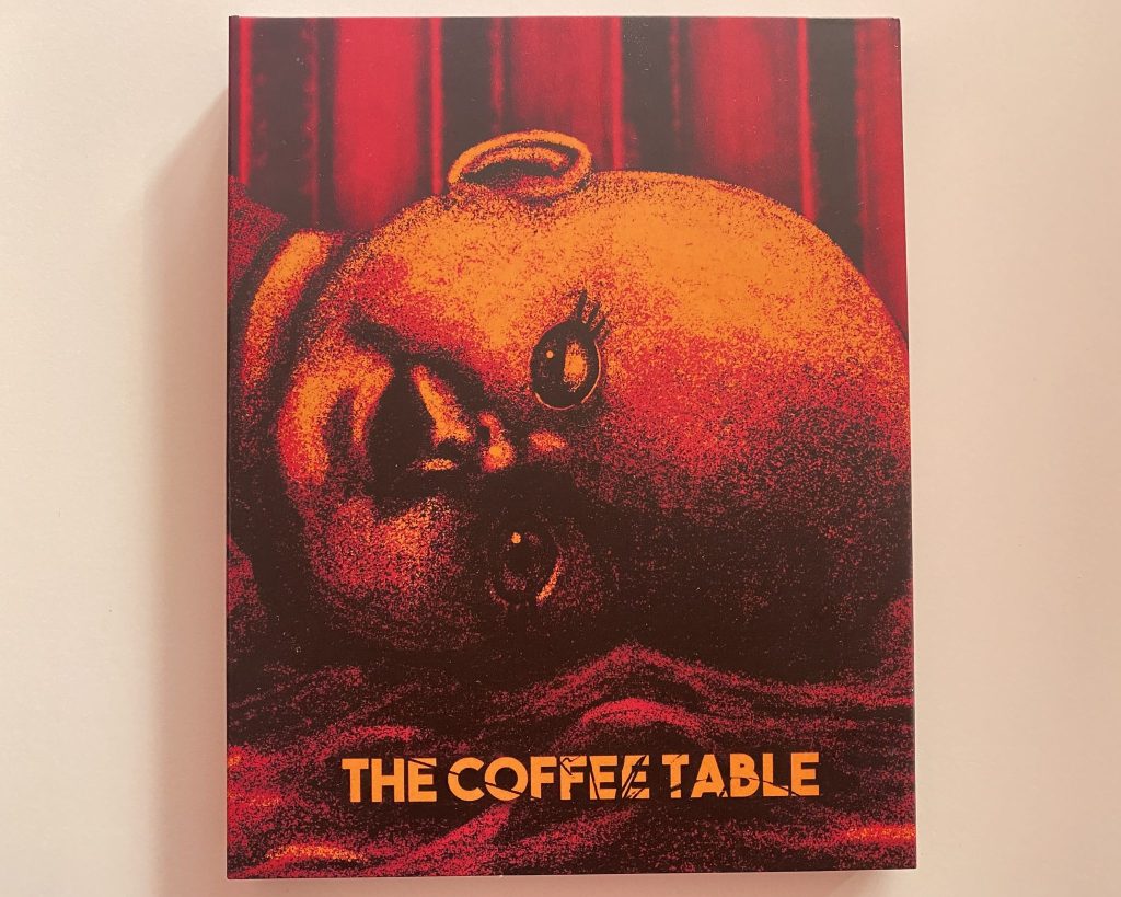 La mesita del comedor Blu-ray frontal