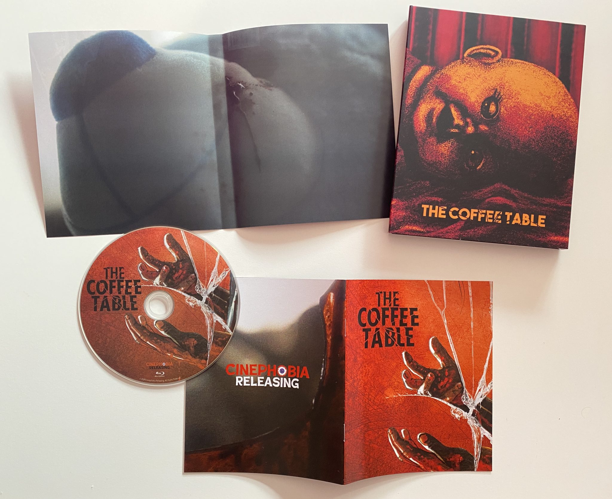 La mesita del comedor Blu-ray conjunto