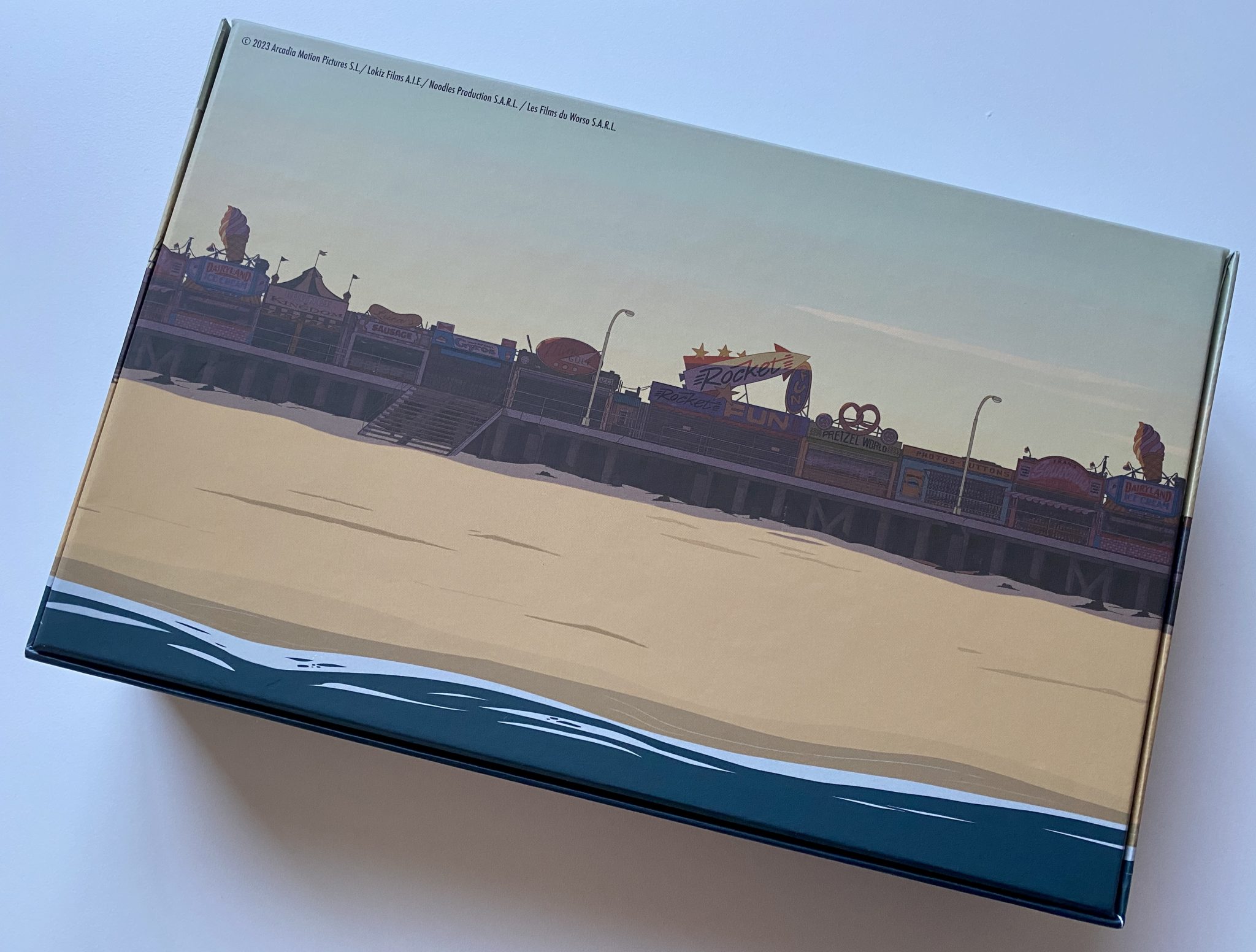 Robot Dreams Blu-ray Edición Coleccionista - Contraportada caja