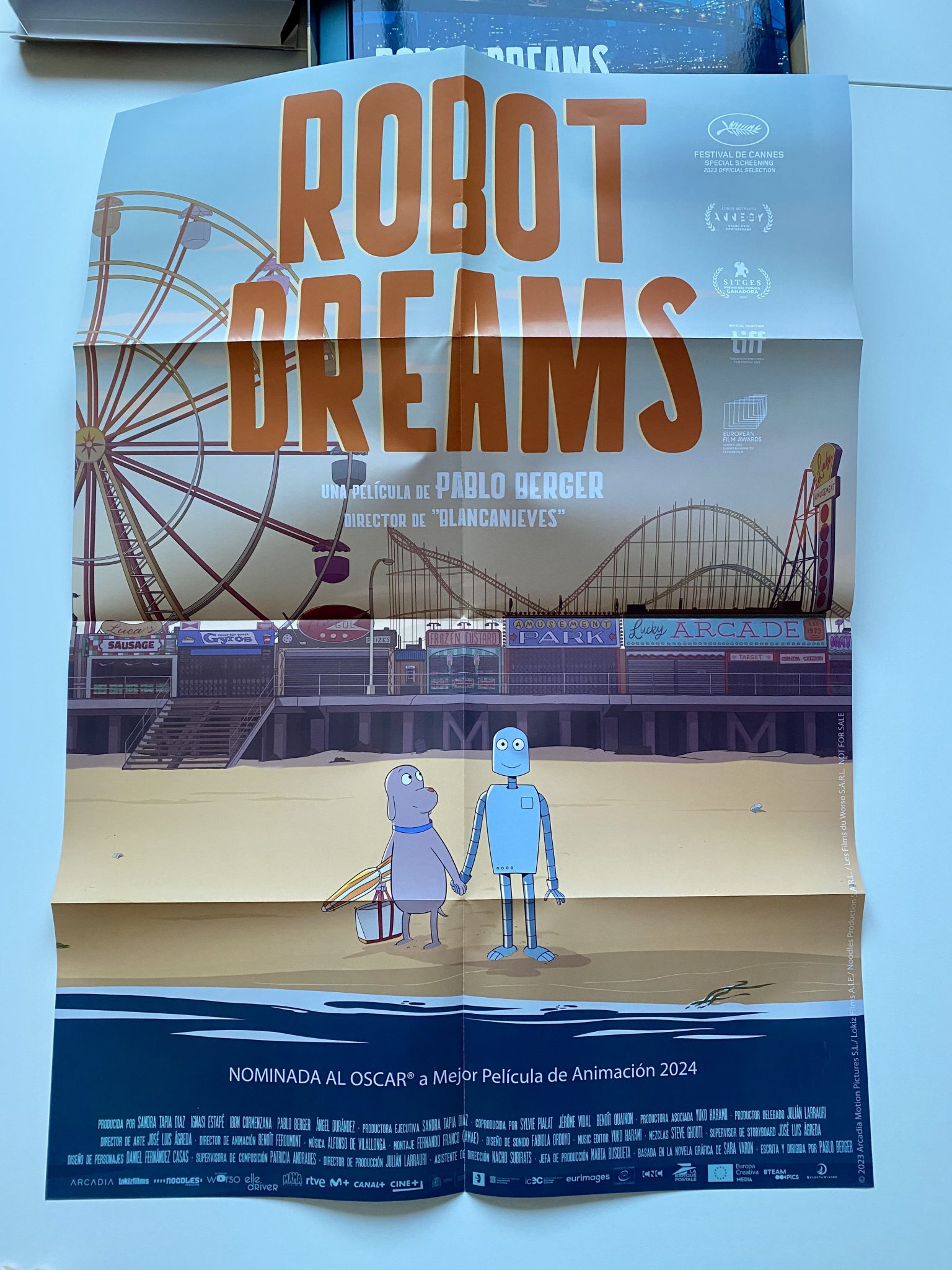 Robot Dreams Blu-ray Edición Coleccionista - Póster 1