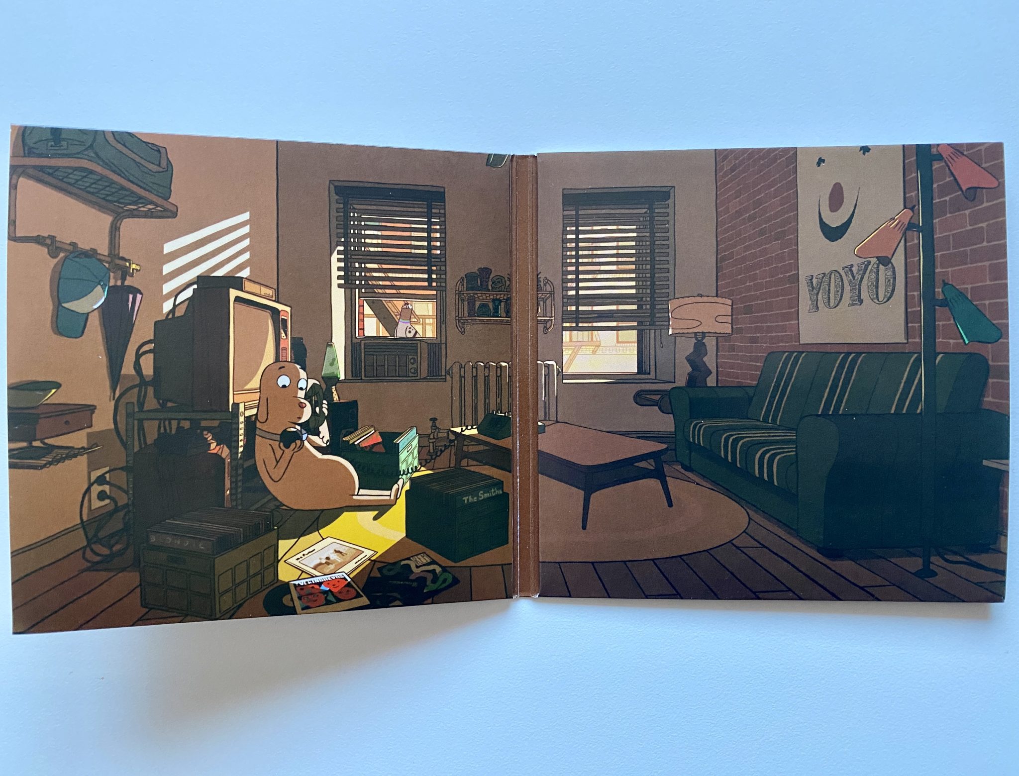 Robot Dreams Blu-ray Edición Coleccionista - Interior slip banda sonora