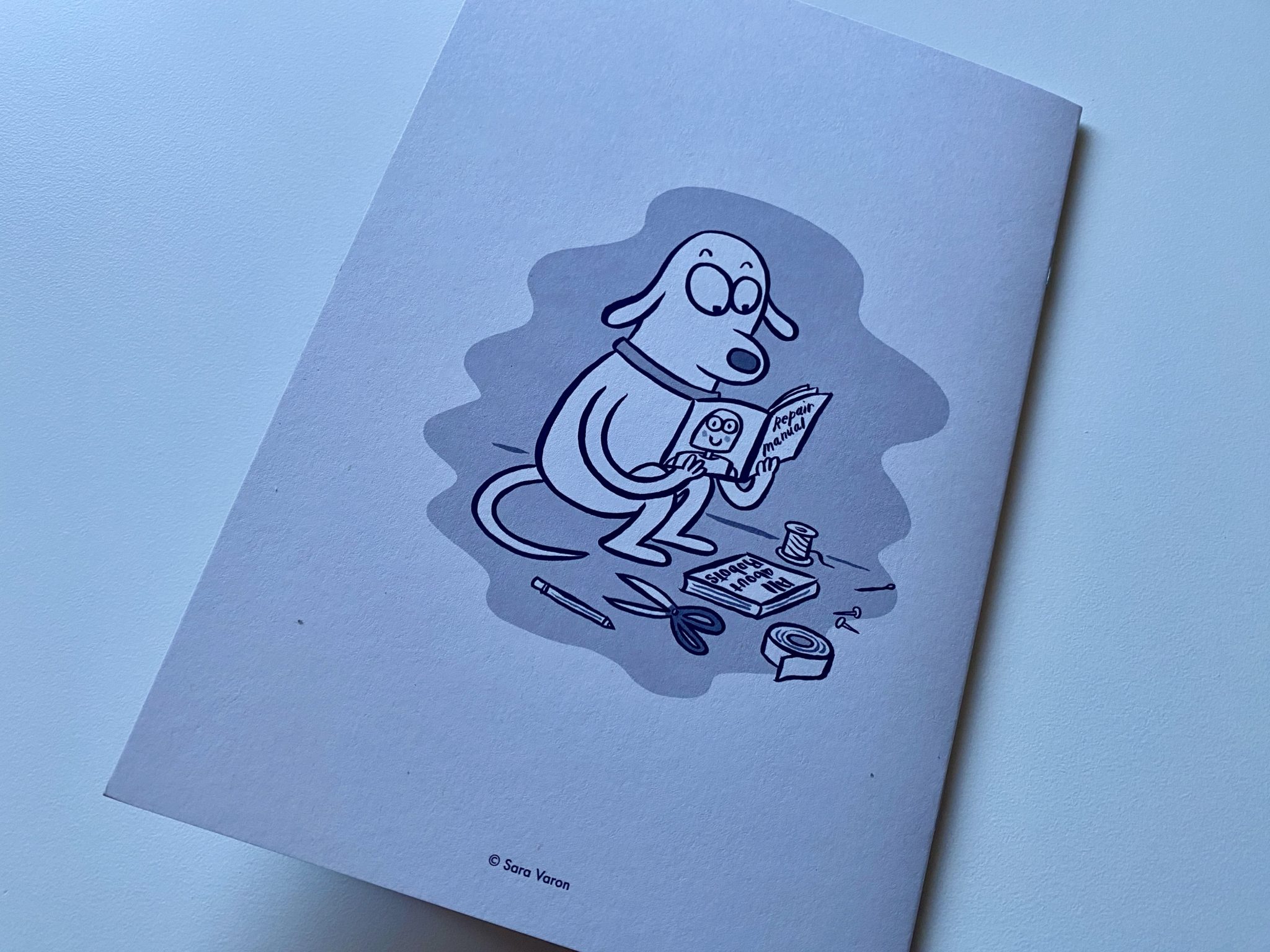 Robot Dreams Blu-ray Edición Coleccionista - Contraportada cómic