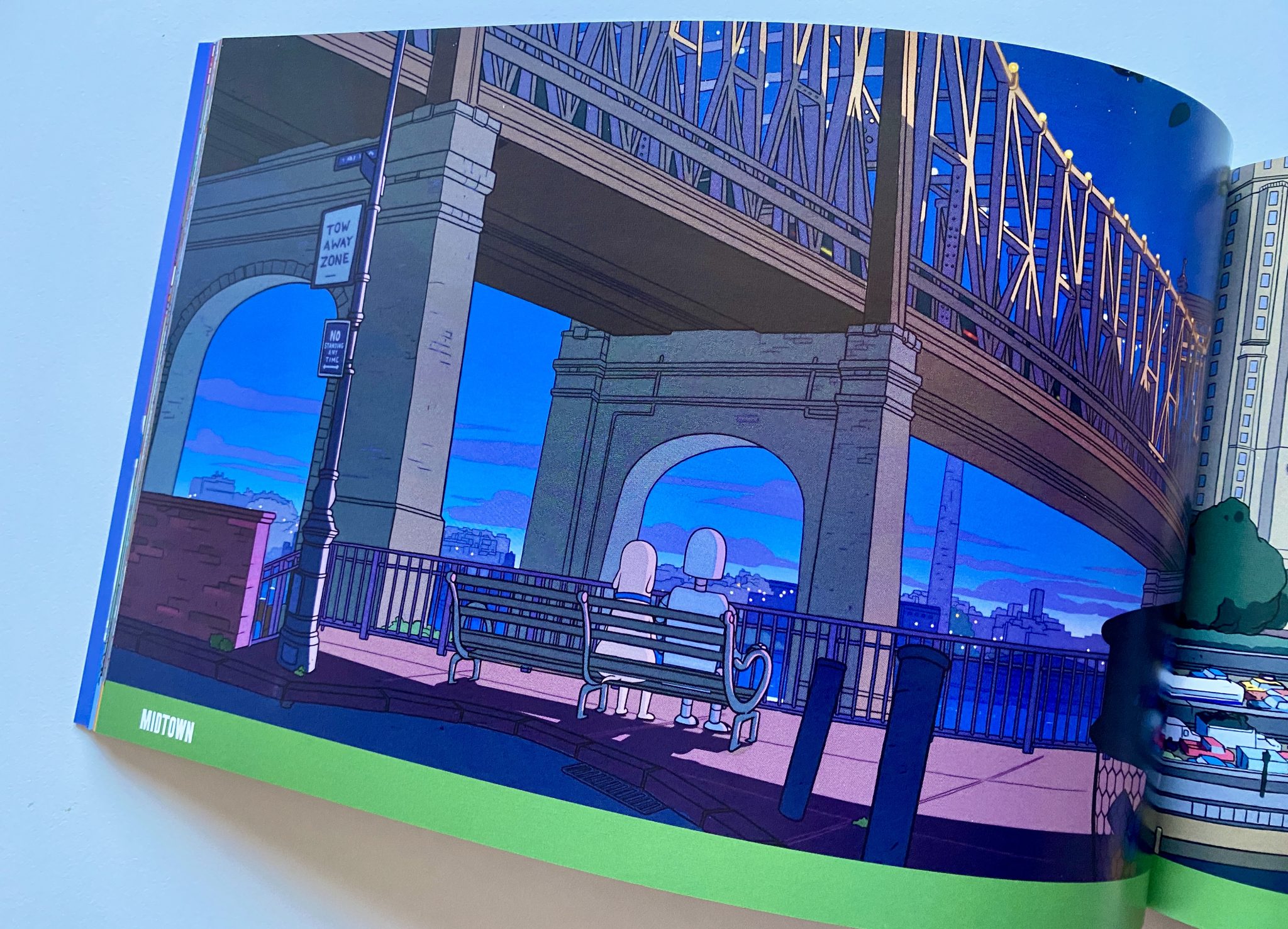 Robot Dreams Blu-ray Edición Coleccionista - Interior libro de arte 2