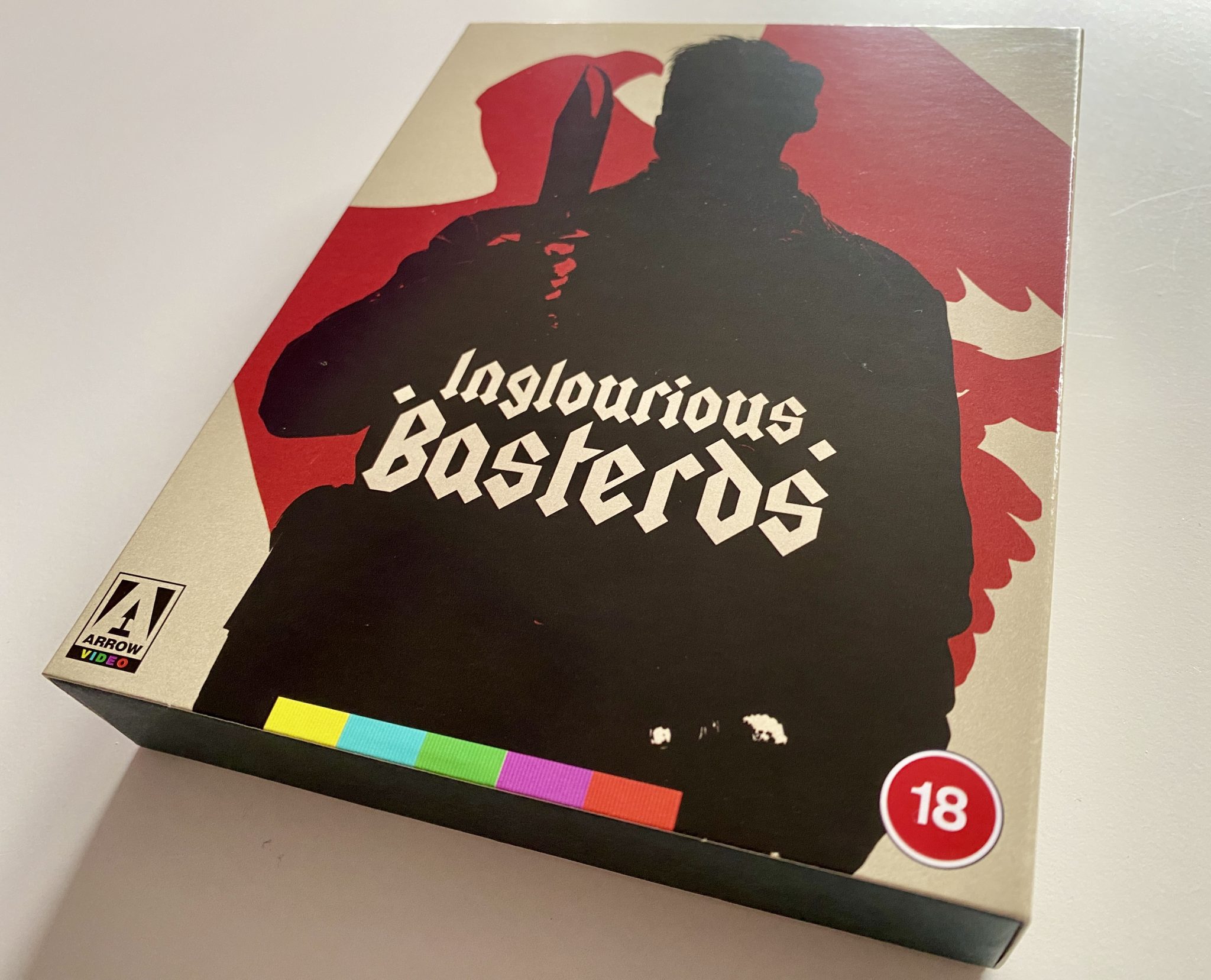 Inglourious Basterds 4K Limited Edition Arrow Films - Vista inferior frontal funda
