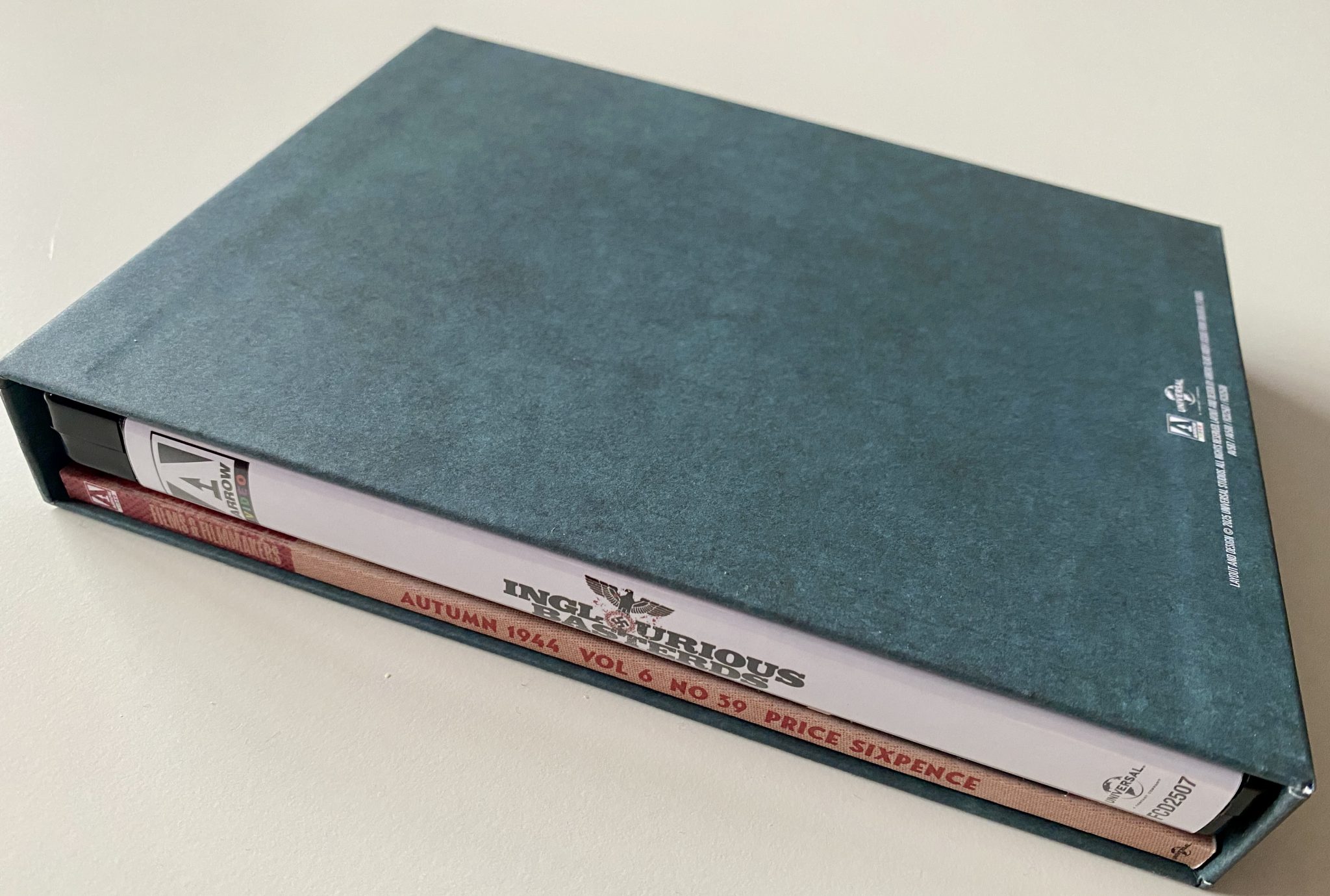 Inglourious Basterds 4K Limited Edition Arrow Films - Lomo caja Contenido Operation Kino