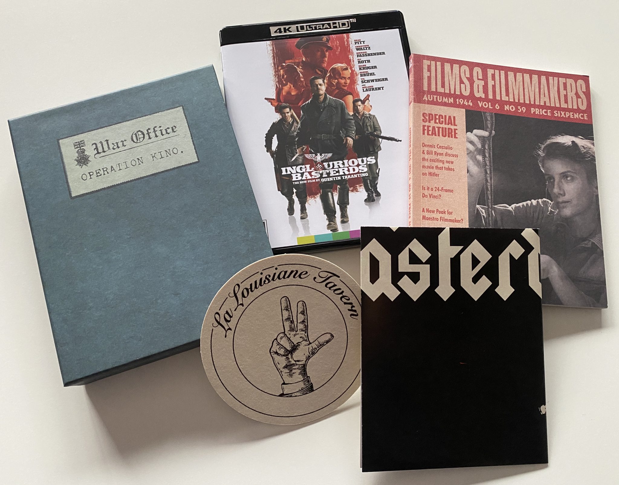 Inglourious Basterds 4K Limited Edition Arrow Films - Contenido Operation Kino