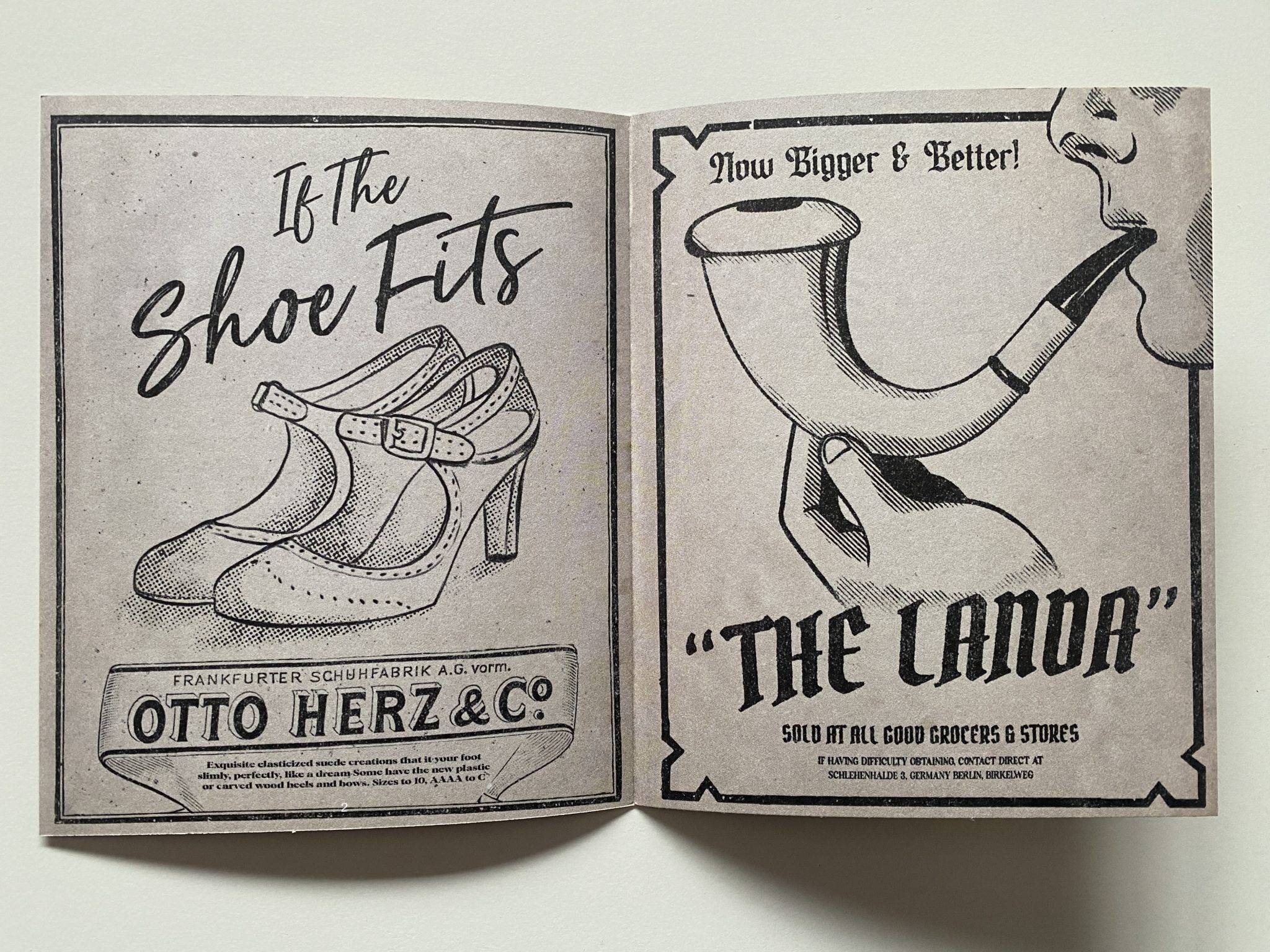 Inglourious Basterds 4K Limited Edition Arrow Films - Interior Programa de mano