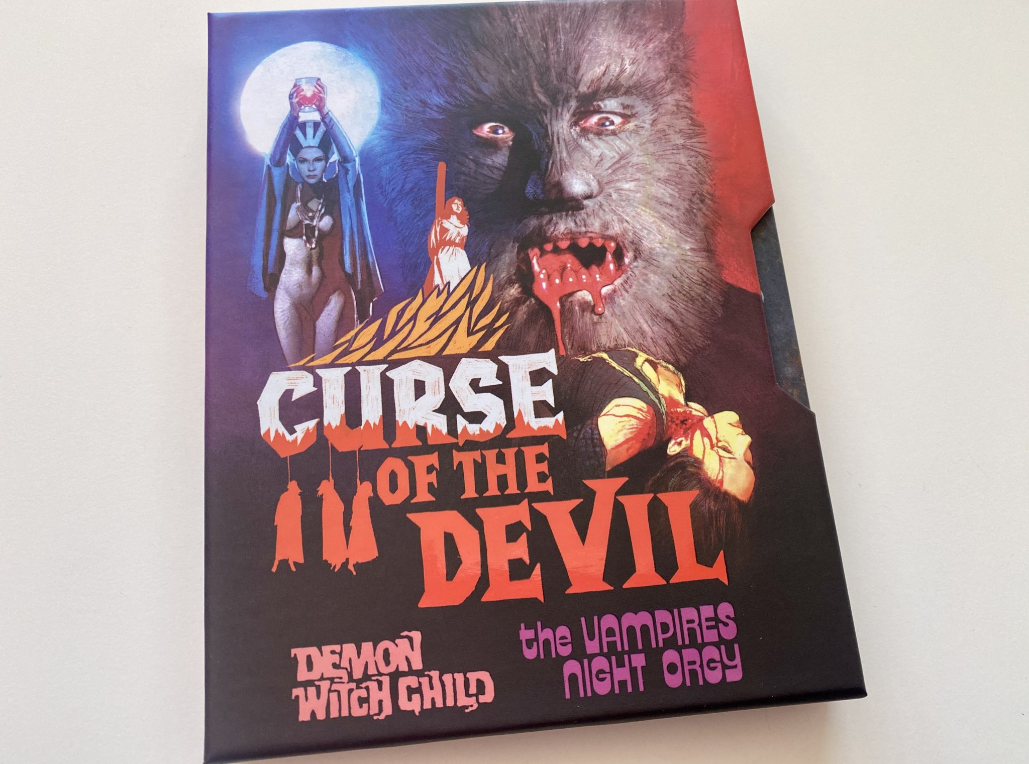 Pack Blu-ray Fantaterror Español por Vinegar Syndrome - frontal slipbox