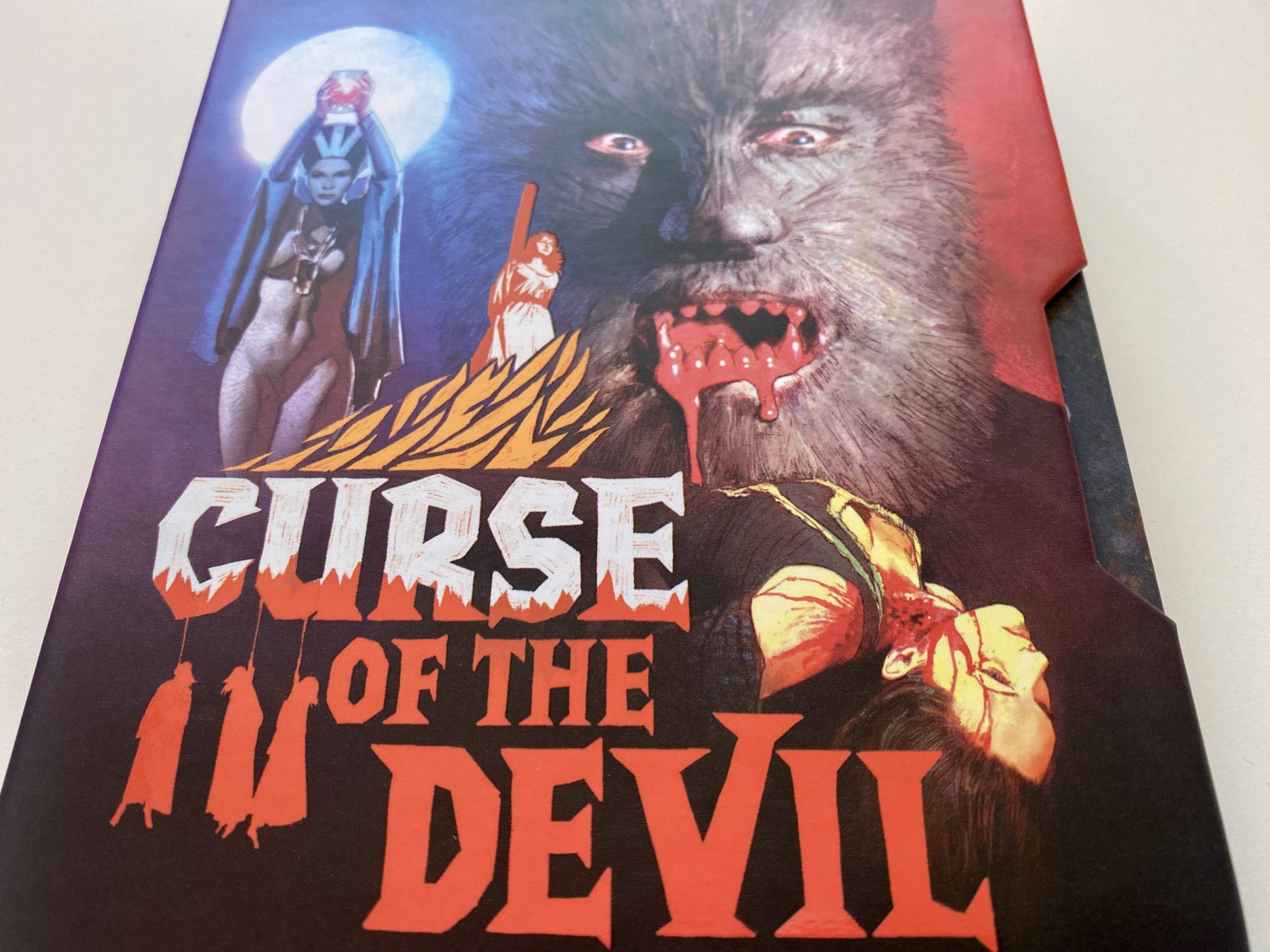 Pack Blu-ray Fantaterror Español por Vinegar Syndrome - frontal slipbox título