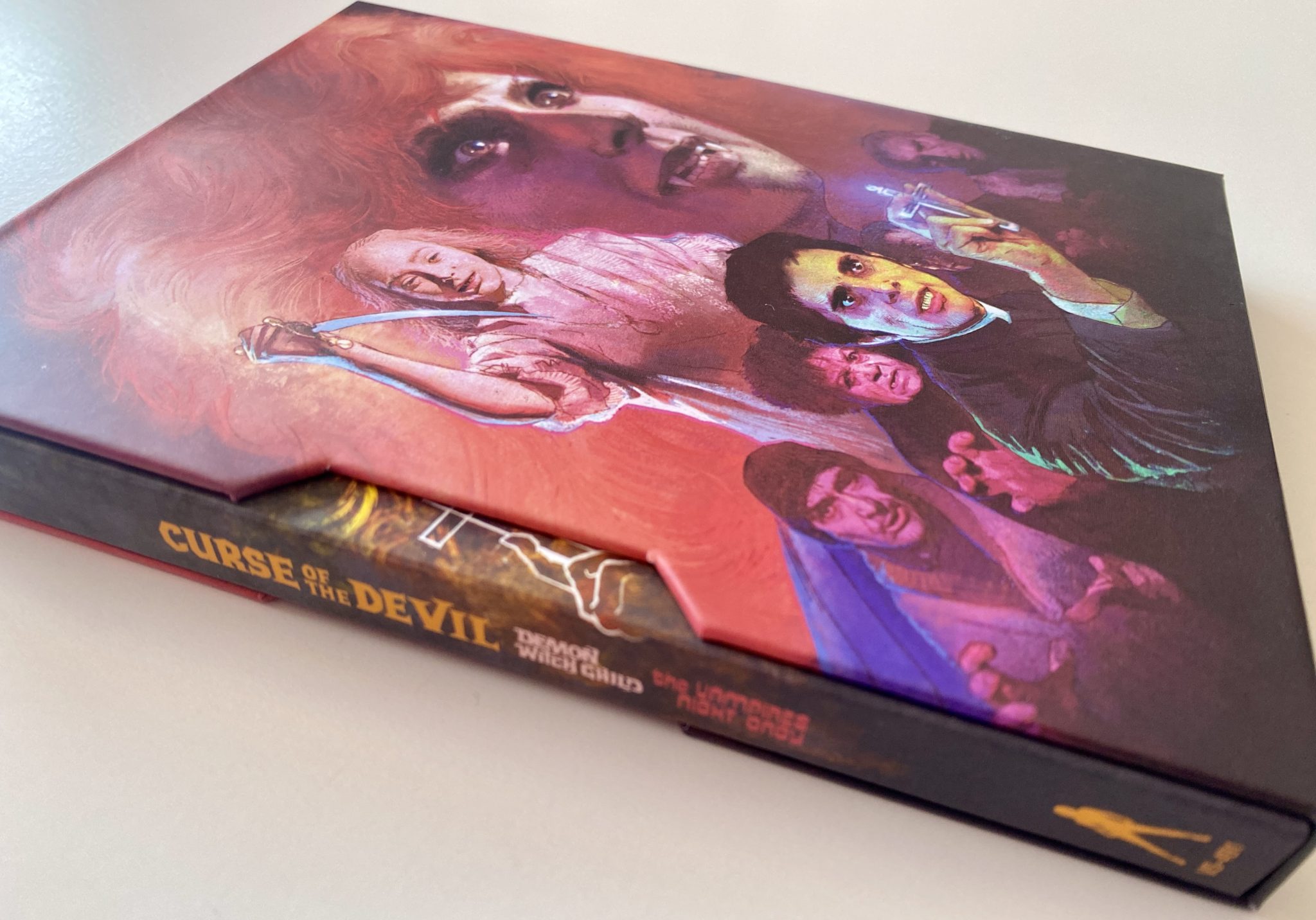 Pack Blu-ray Fantaterror Español por Vinegar Syndrome - lateral slipbox