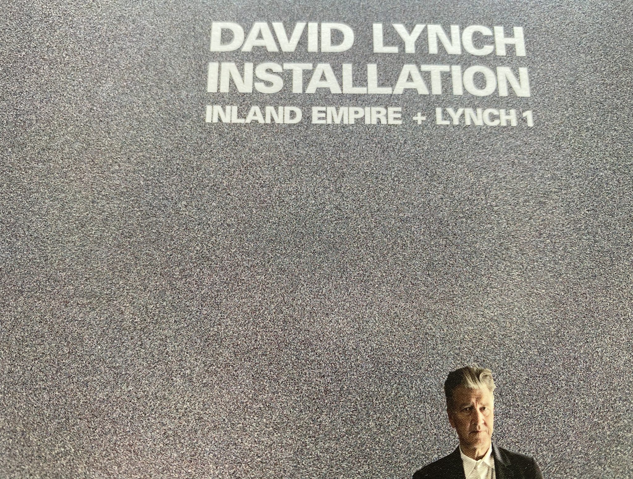 Pack David Lynch Installation en DVD - detalle portada libro y título