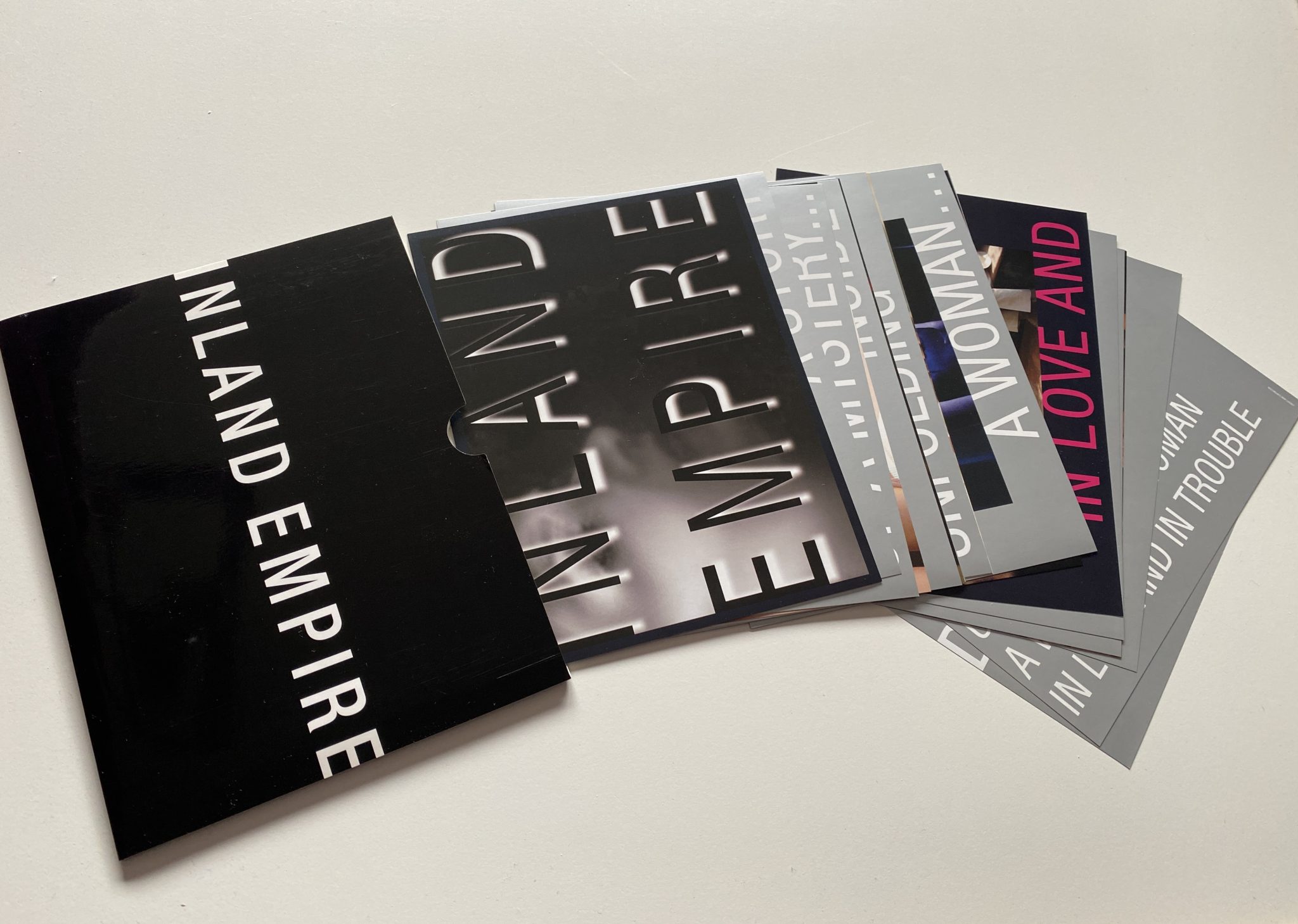 Pack David Lynch Installation en DVD - conjunto postales Inland Empire