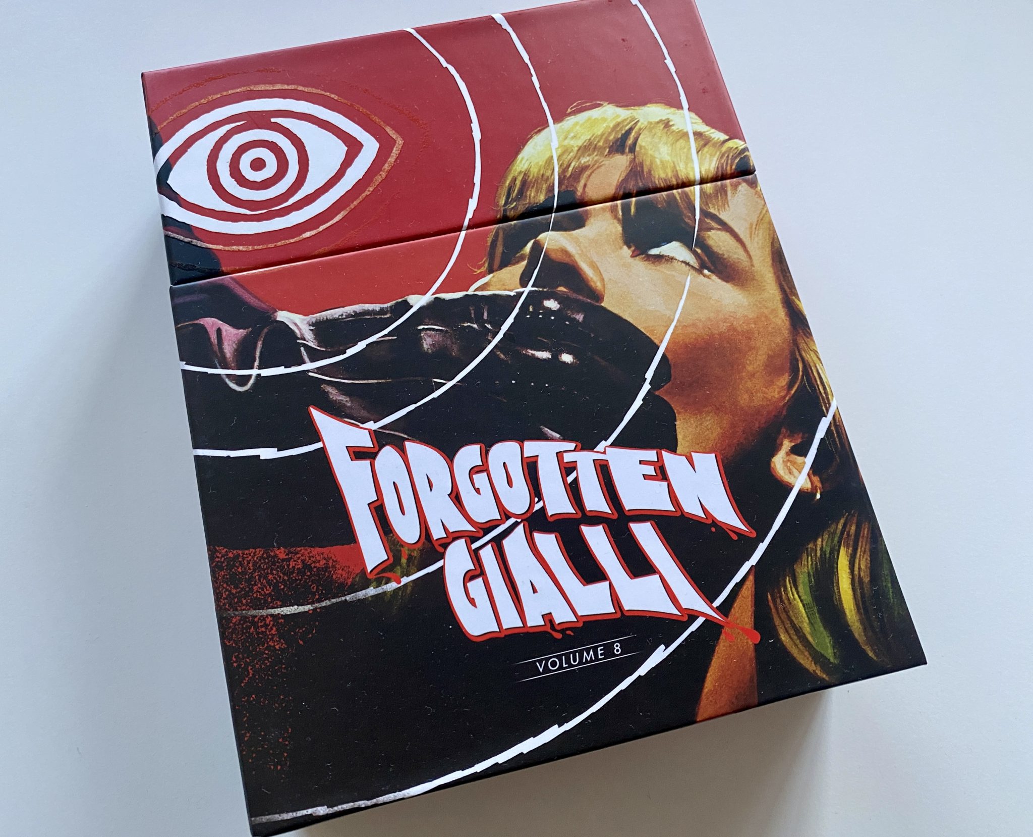 Forgotten Gialli Volume 8 box set - portada cenital